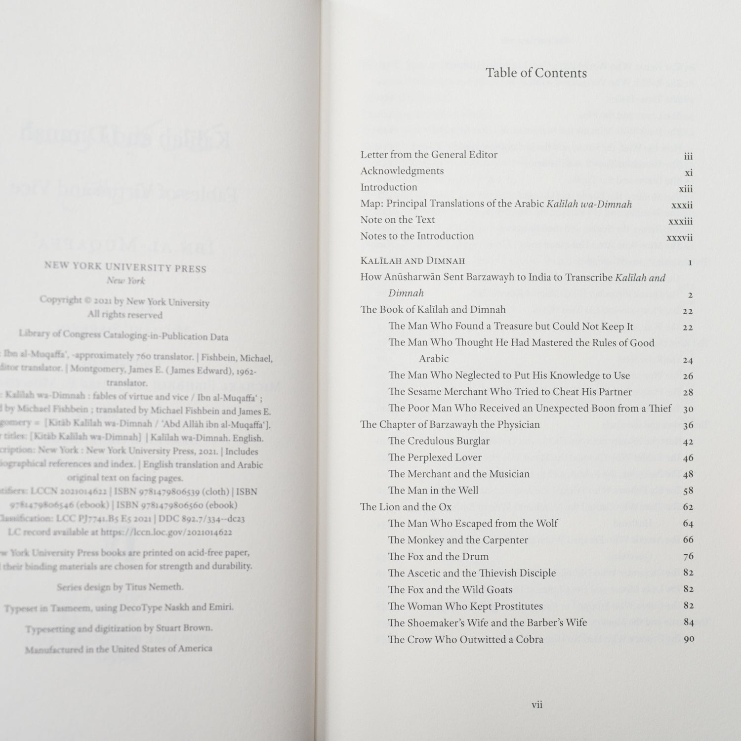 Kalilah and Dimnah: Fables of Virtue and Vice、mySite、topwebapps