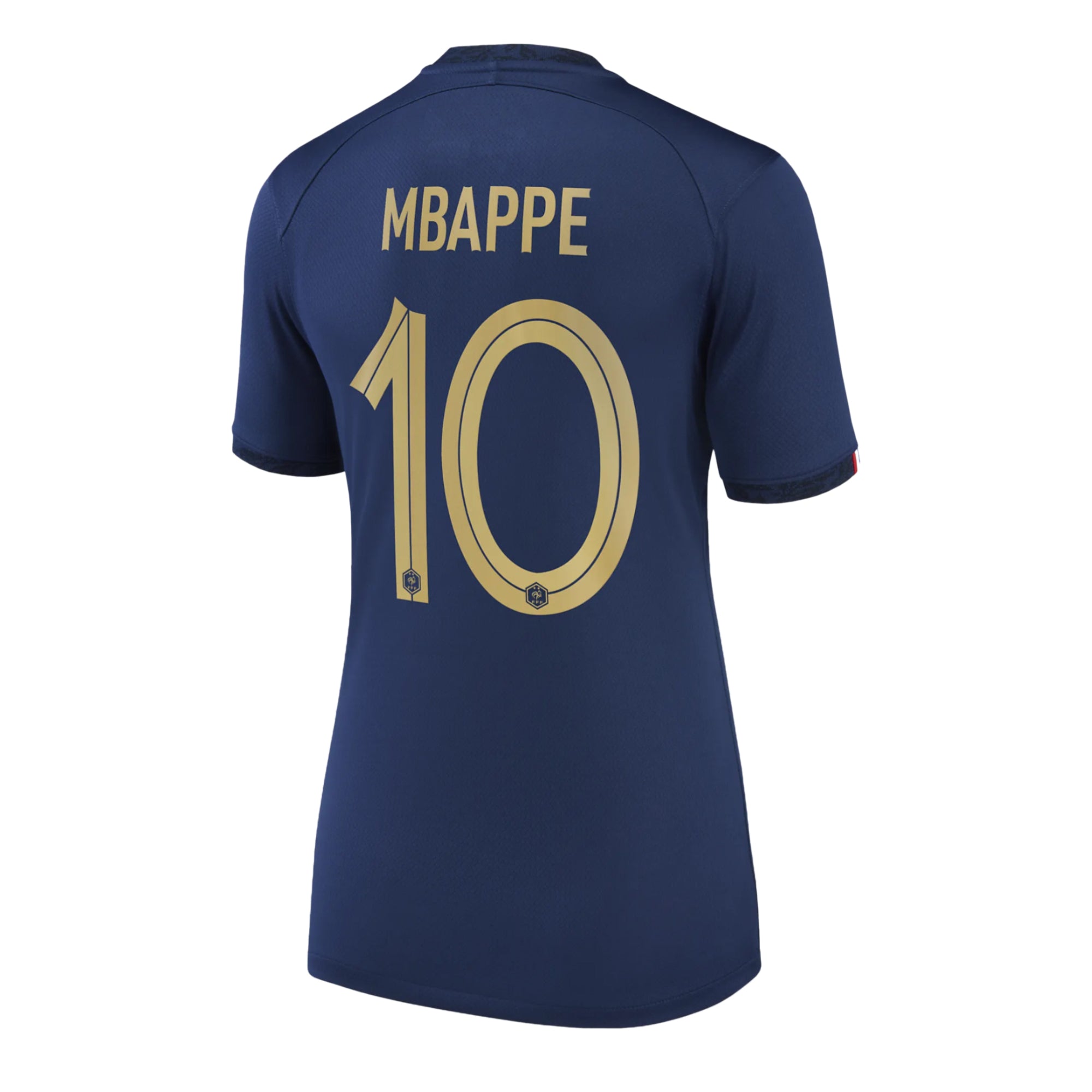 Nike Women's France 2022/23 Home Jersey w/ Mbappe #10 Printing、mySite、bottomscart
