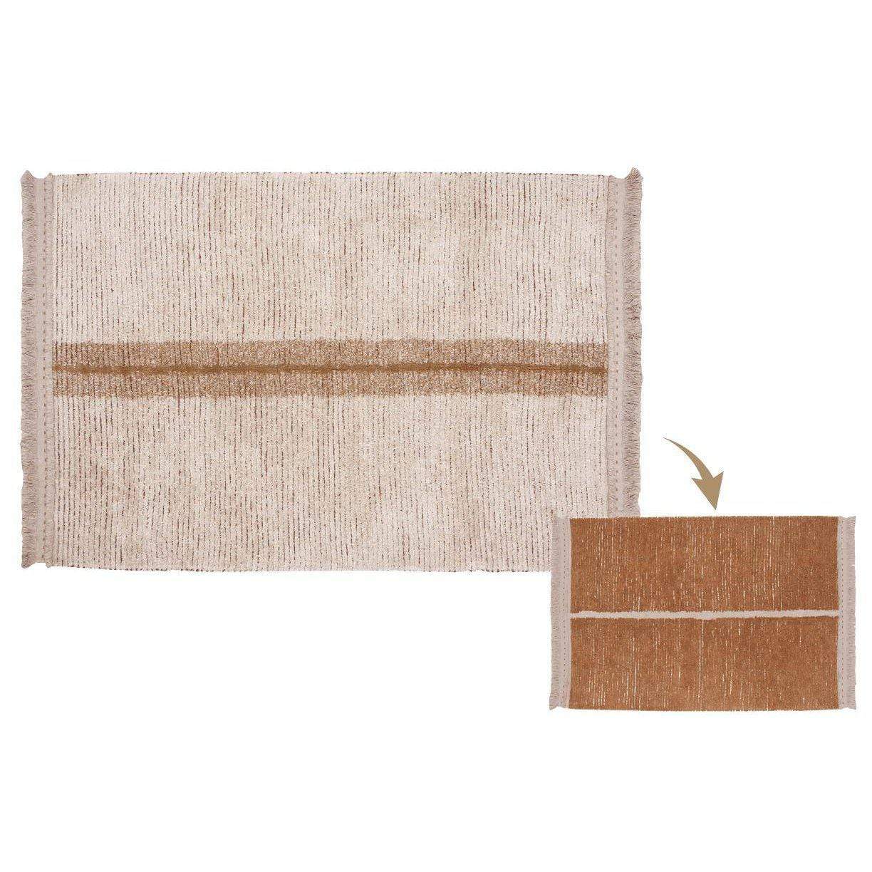 Reversible Duetto Toffee Washable Area Rug、mySite、gigharbornorthrealestate