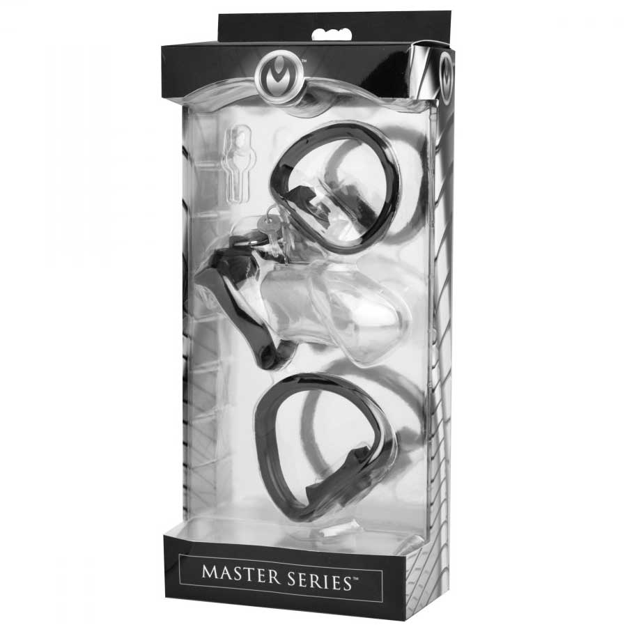 Rikers Locking 2.75 Inch Adjustable Chastity Cage by Master Series、mySite、bottomscart