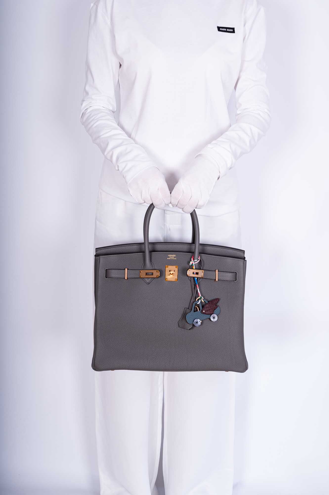 Hermès Birkin 35 Etain Togo with Rose Gold Hardware、mySite、garminoutage.com