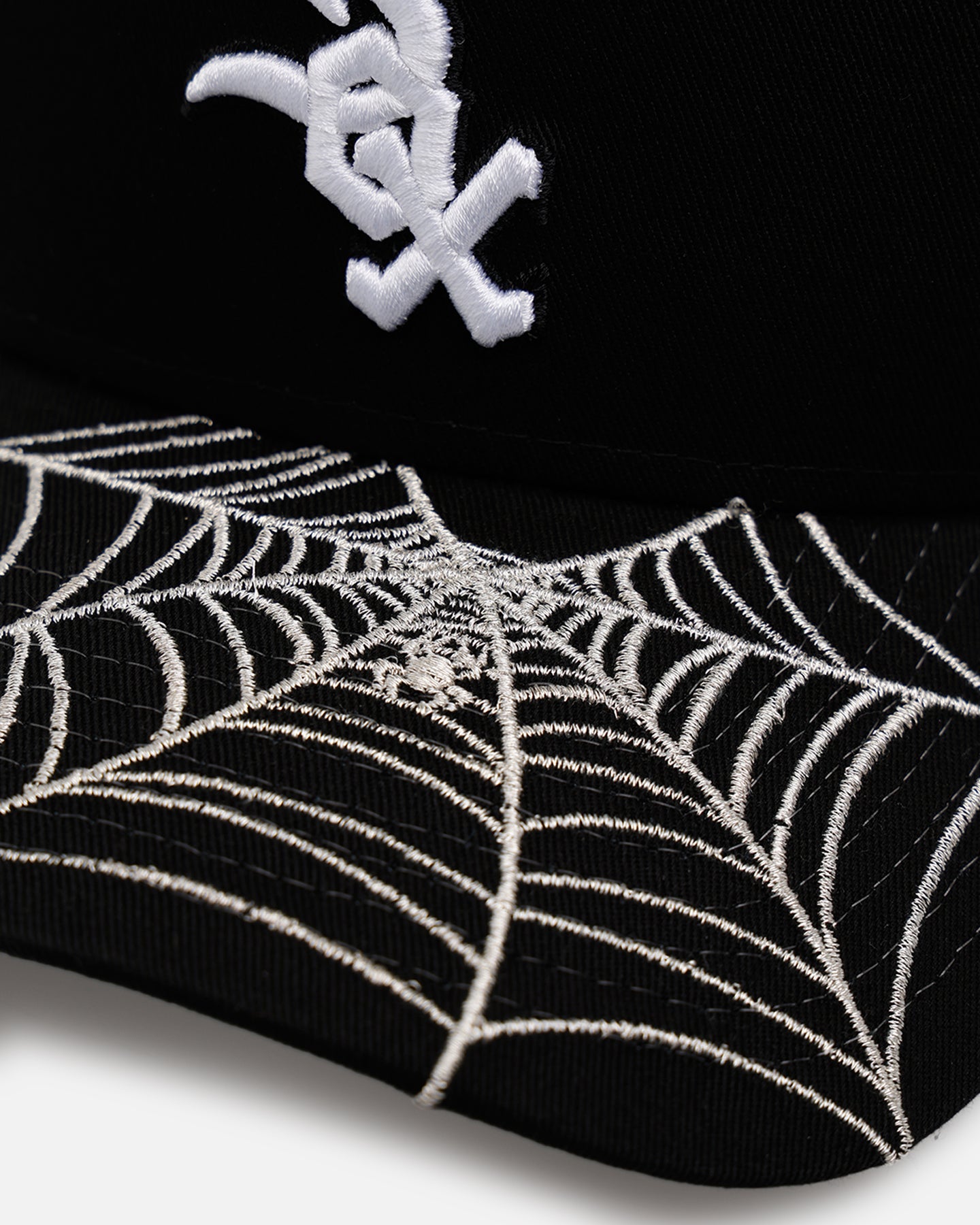 New Era Chicago White Sox 'Spider Web Visor' 9FORTY A-Frame Snapback Black、mySite、zt4zffjzw