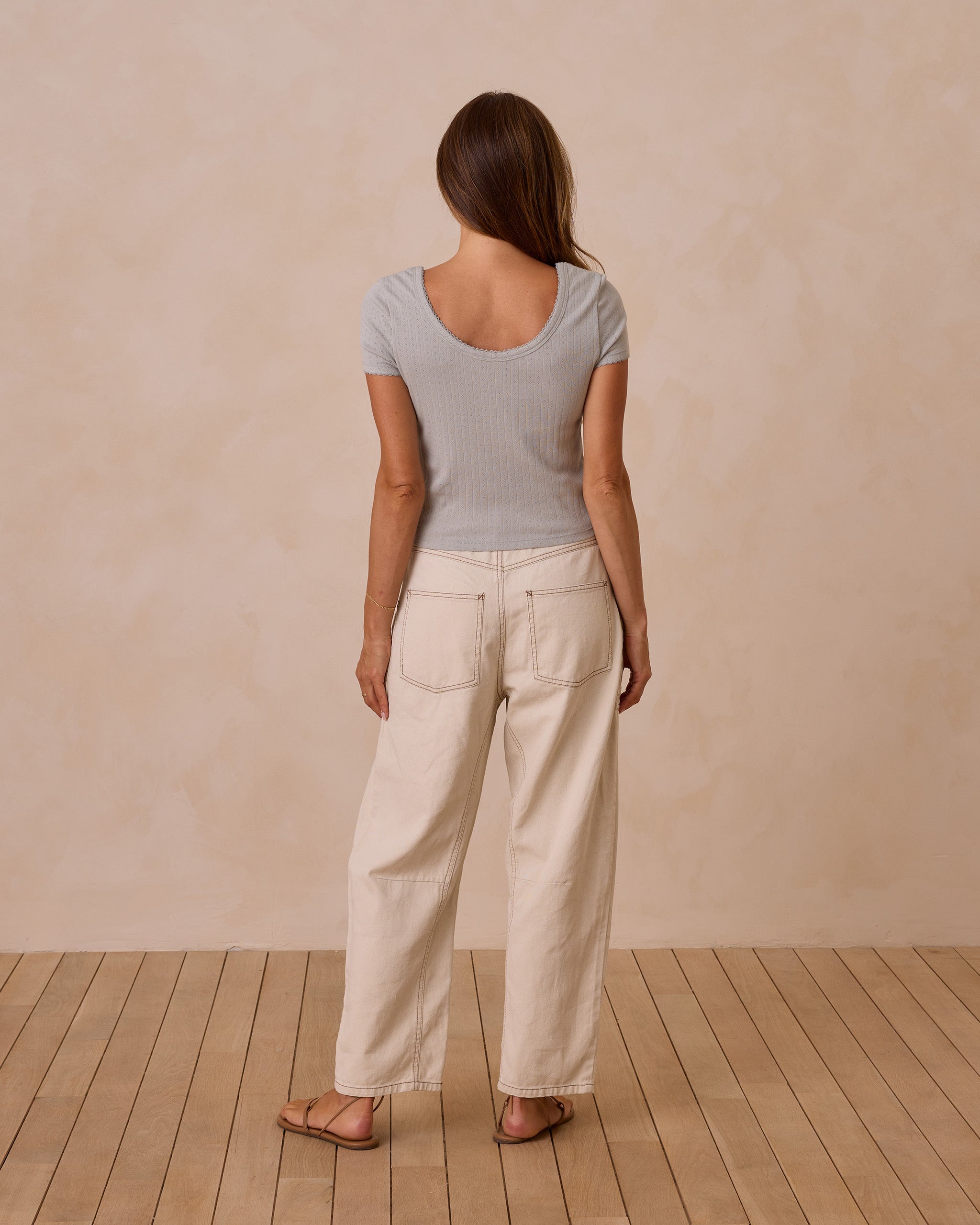  Pointelle Tee || Seafoam、mySite、layawaytickets