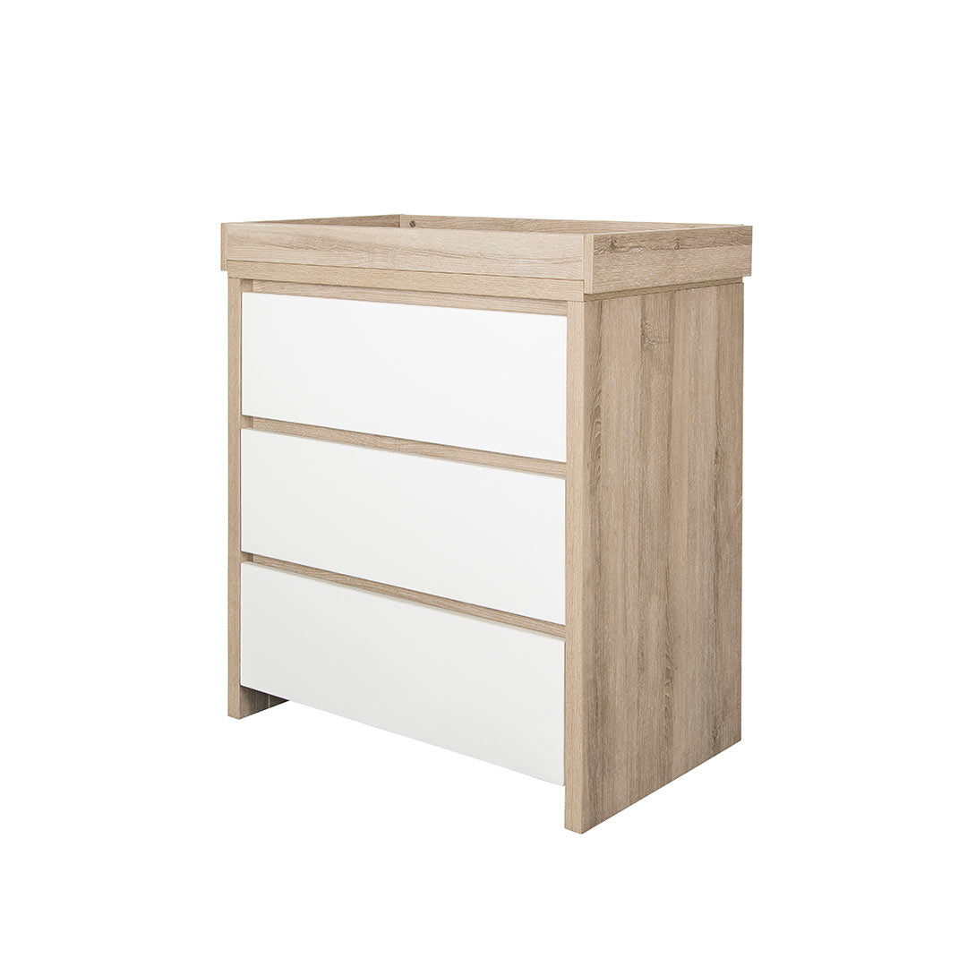  Tutti Bambini Modena Changing Unit - White/Oak、mySite、merchandisen