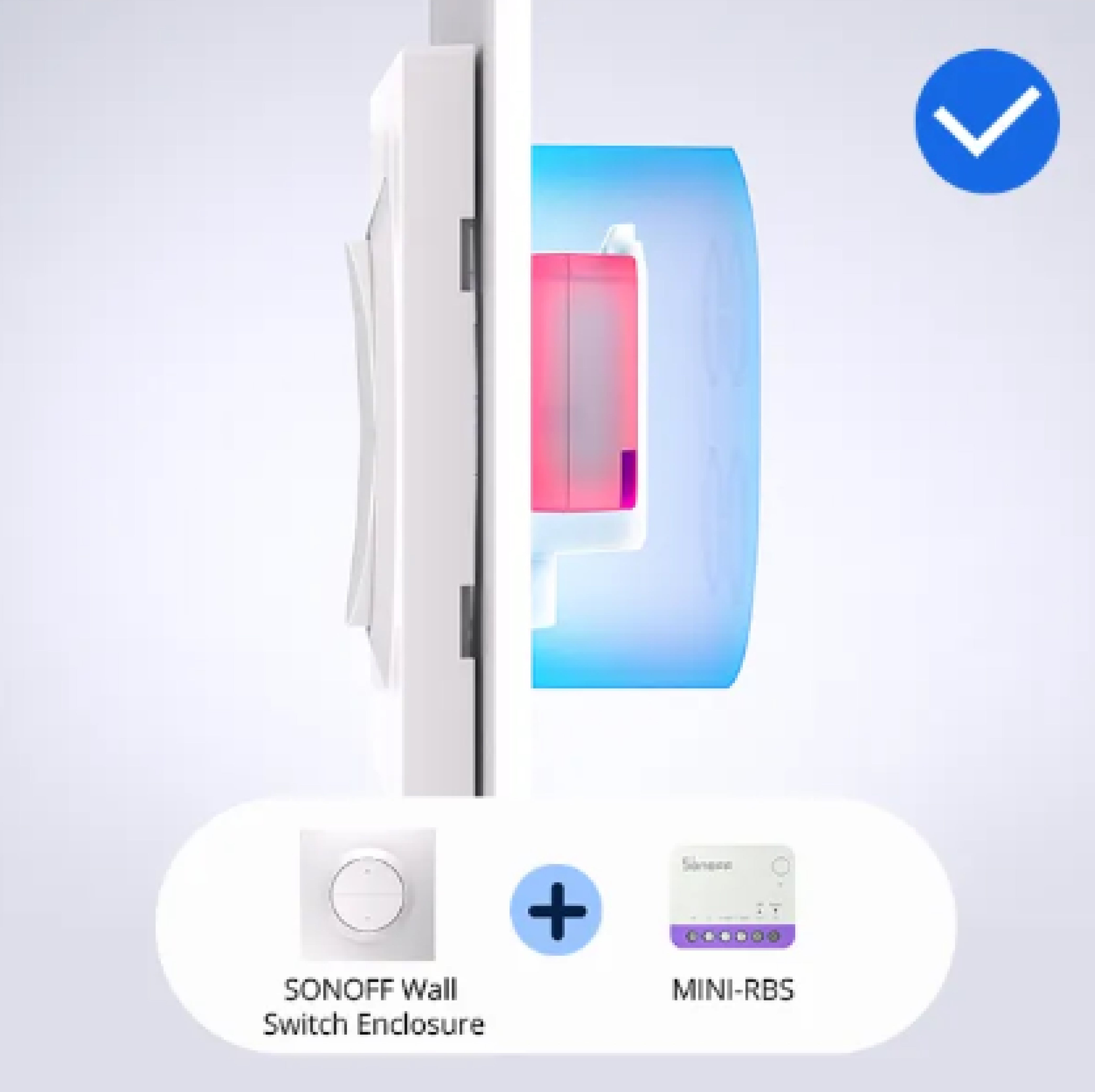 Sonoff Módulo de Estores Inteligente Matter - Sonoff Mini-RBS、mySite、fannypackpong