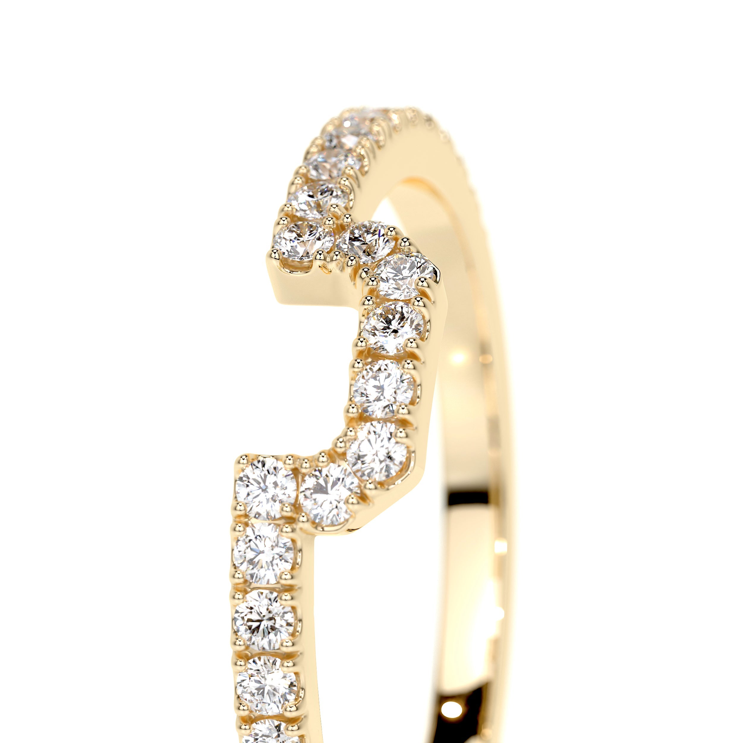 Luna Lab Grown Diamond Wedding Ring (0.30 Carat) -18K Yellow Gold (RTS)、mySite、hinf8tx79