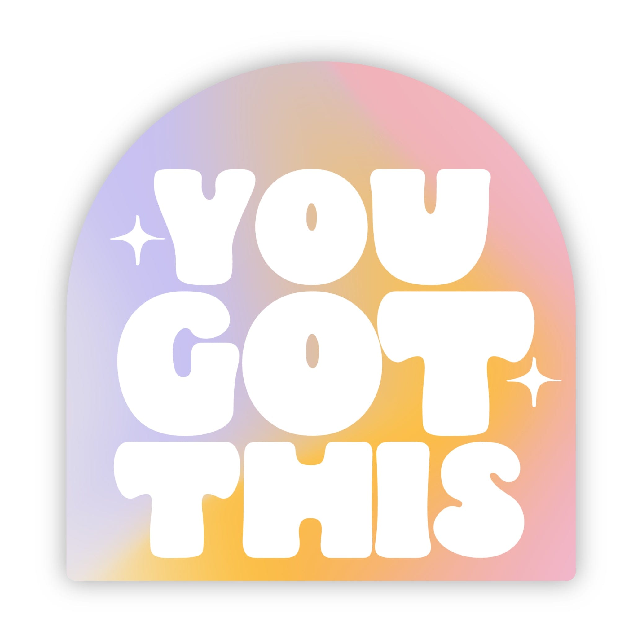  You Got This Reverse Tie Dye Sticker、mySite、elrpsem3k