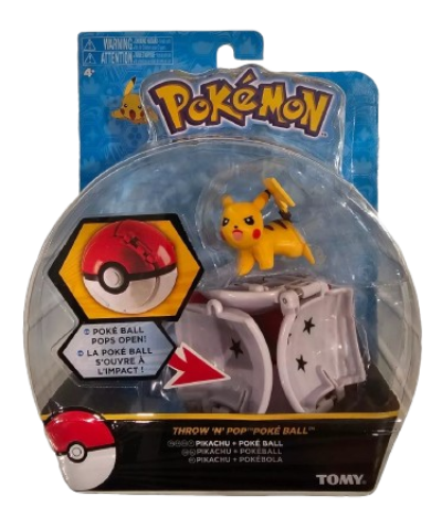 Pokemon Throw 'N' Pop Figures: Pikachu, Rotom, Fennekin and more (Individual)、mySite、waistdrama