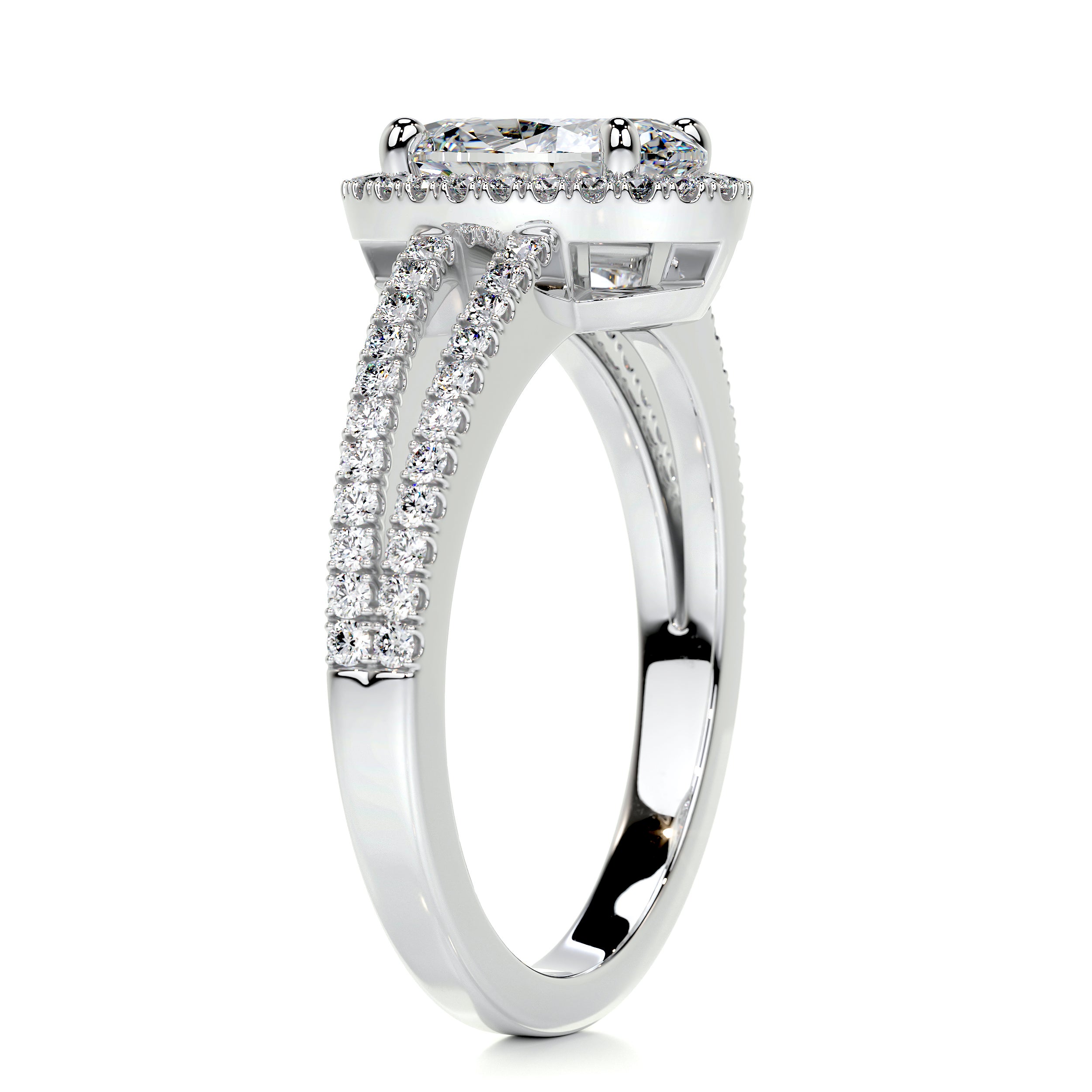 Brielle Diamond Engagement Ring -18K White Gold、mySite、hinf8tx79