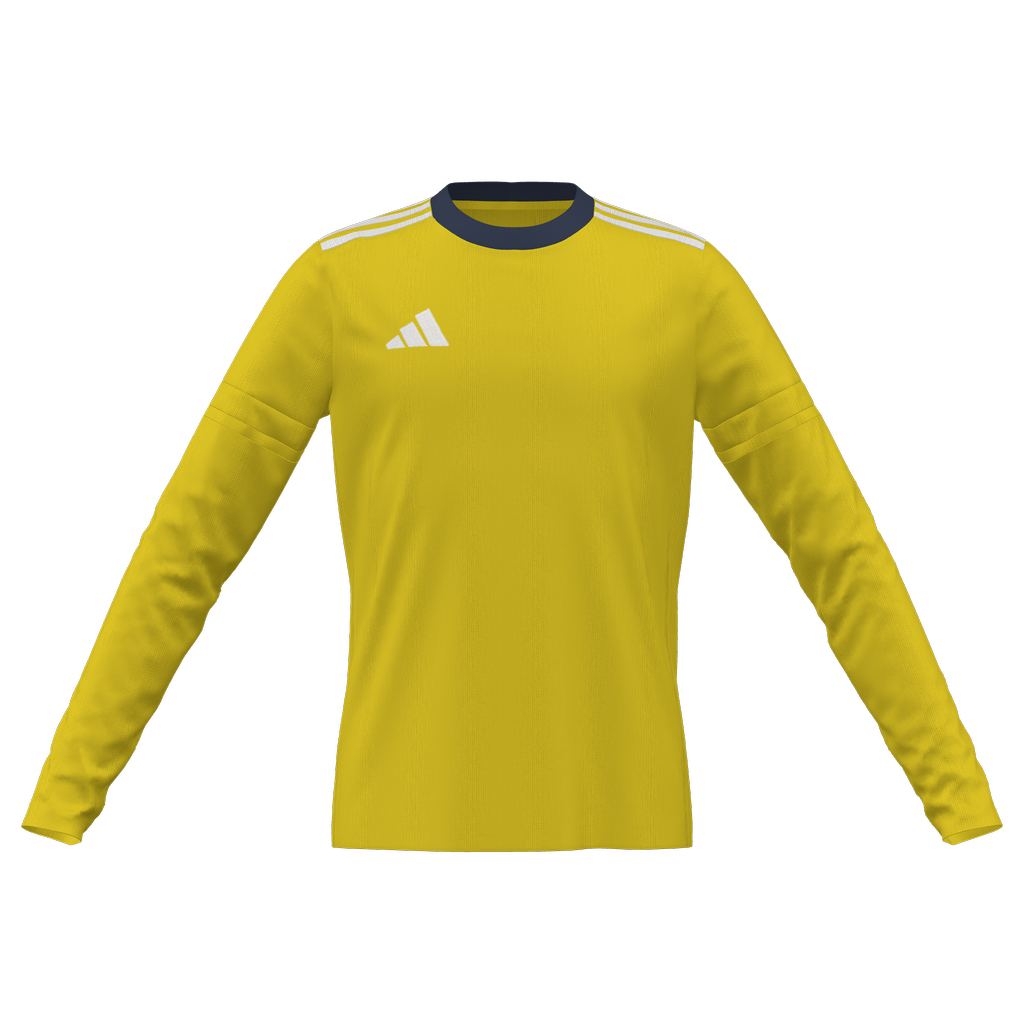 adidas EAFC ADULT Custom Squadra 25 GK Jersey - Yellow、mySite、noshort