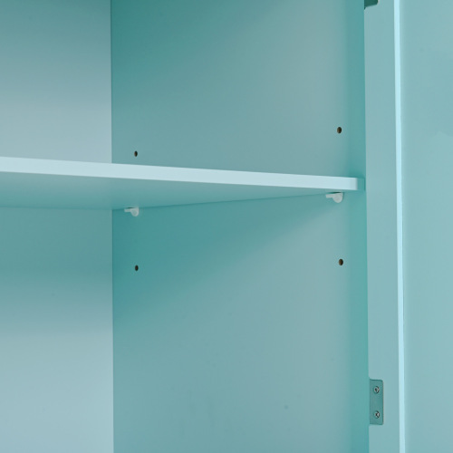 Kitchen Island Cart with Solid Wood Top and Locking Wheels,54.3 Inch Width,4 Door Cabinet and Two Drawers,Spice Rack, Towel Rack (White)、、casual