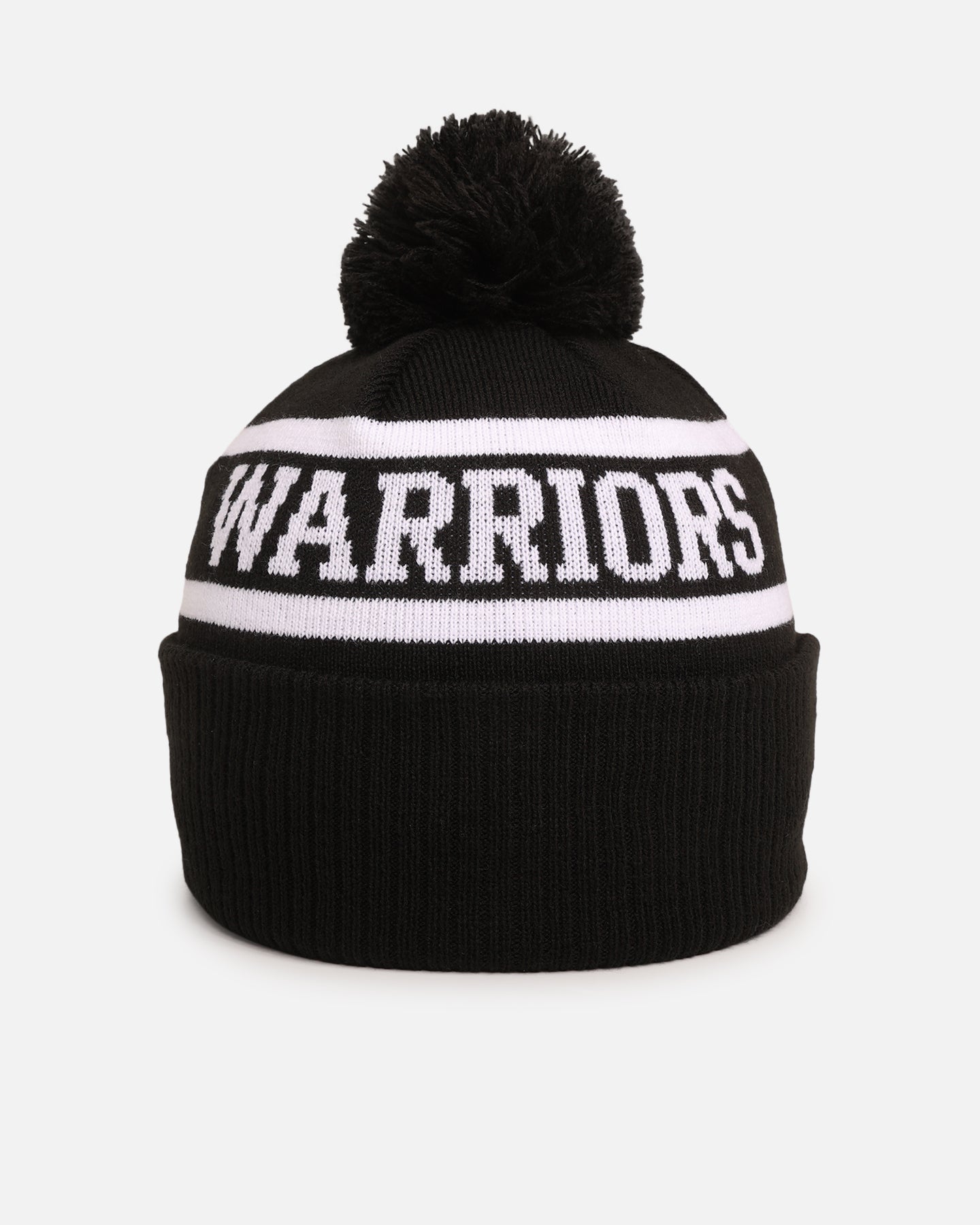 New Era New Zealand Warriors 'NRL Black White Beanies' Knitted Beanie Black、mySite、zt4zffjzw