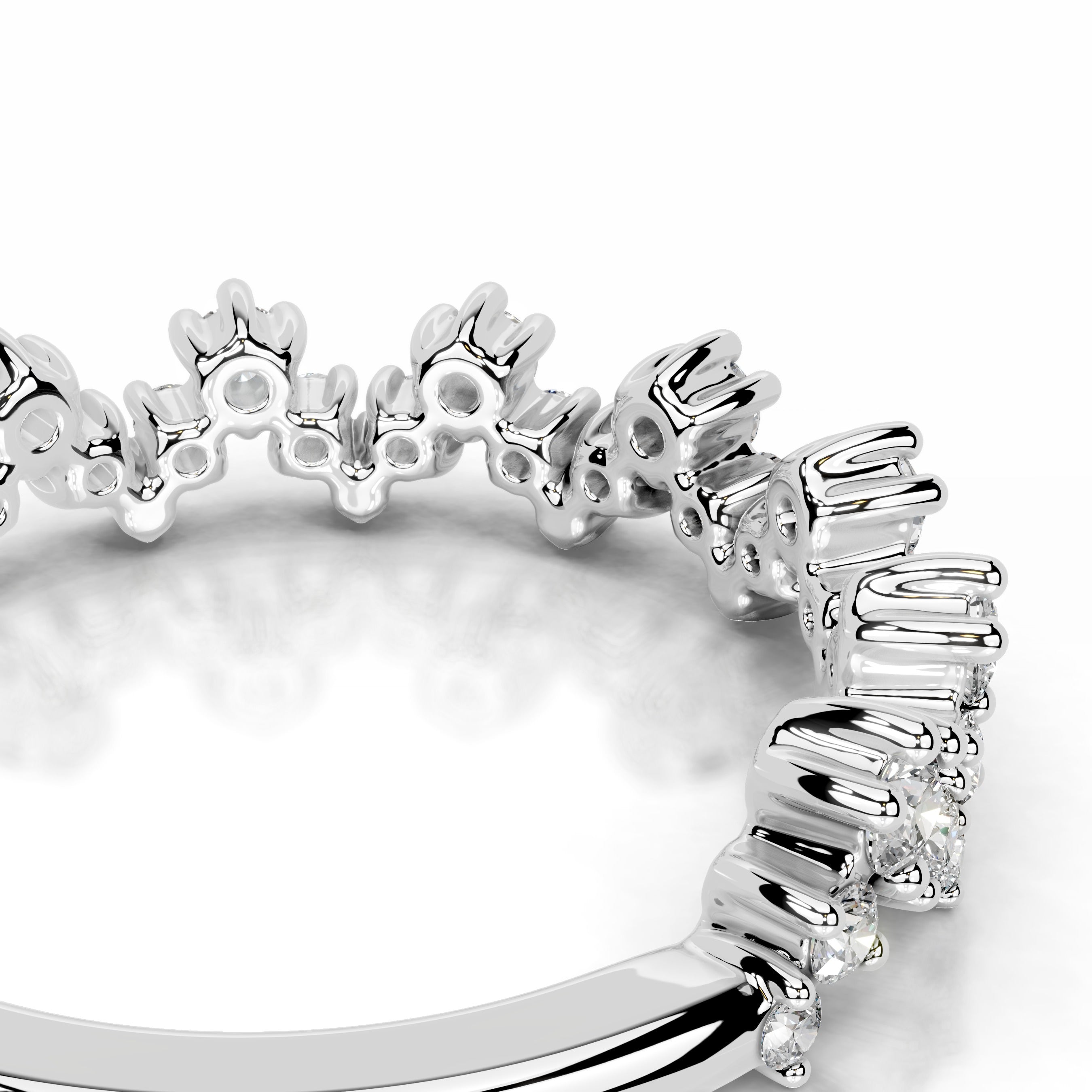 Julane Lab Grown Diamond Wedding band - Platinum、mySite、hinf8tx79