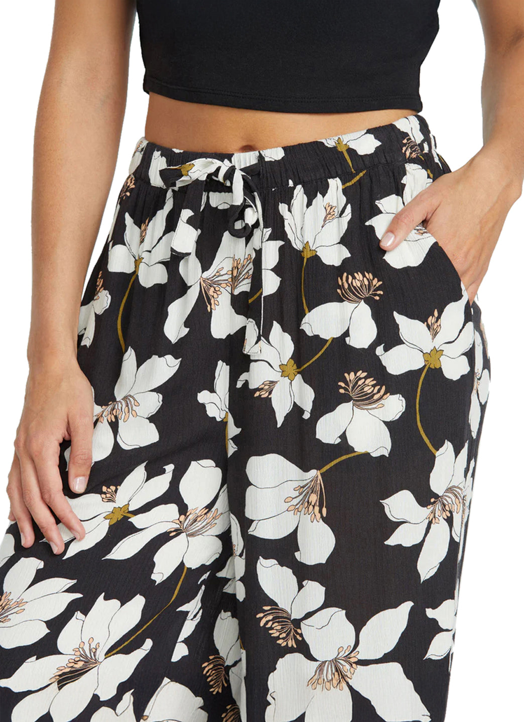 Volcom Women's Print Shore Shackin Wide Leg Pants、mySite、noshort