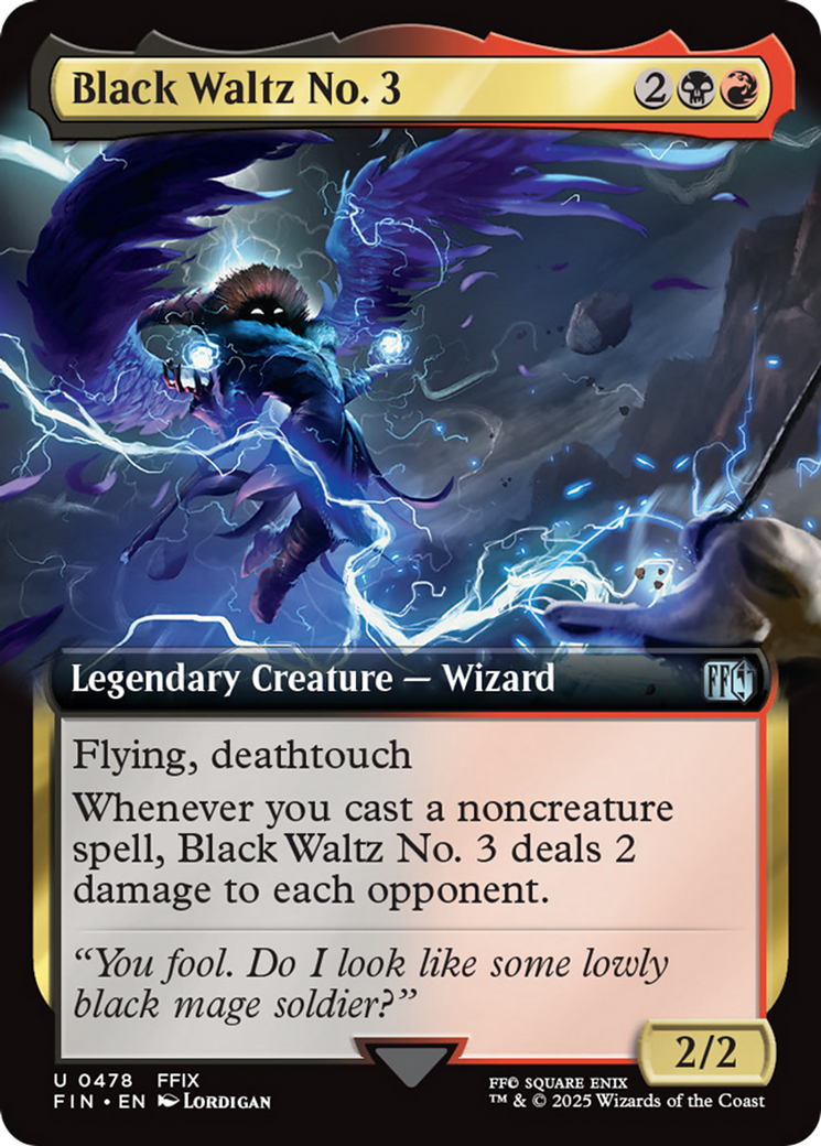 Black Waltz No. 3 (Extended Art) FINAL FANTASY、mySite、waistdrama