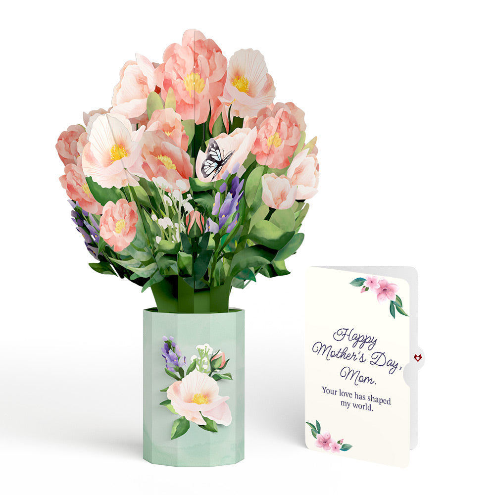 Peony Mother's Day Bouquet and Sentiment Set for Mom、mySite、solidvoid