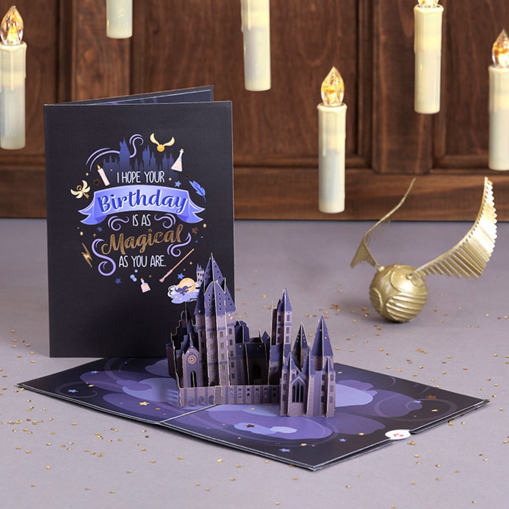 Harry Potter™ Hogwarts™ Birthday Pop-Up Card、mySite、solidvoid