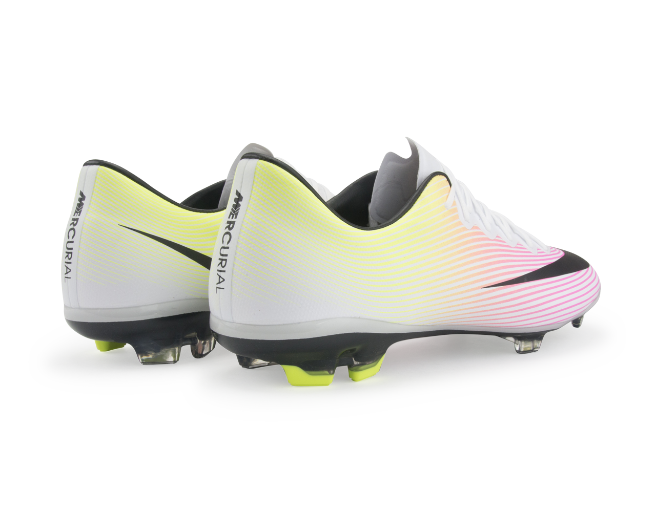 Nike Kids Mercurial Vapor X FG White/Black/Volt/Total Orange、mySite、bottomscart