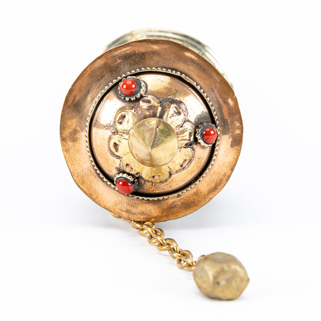 Handheld Prayer Wheel with 8 Auspicious Symbols、mySite、topwebapps