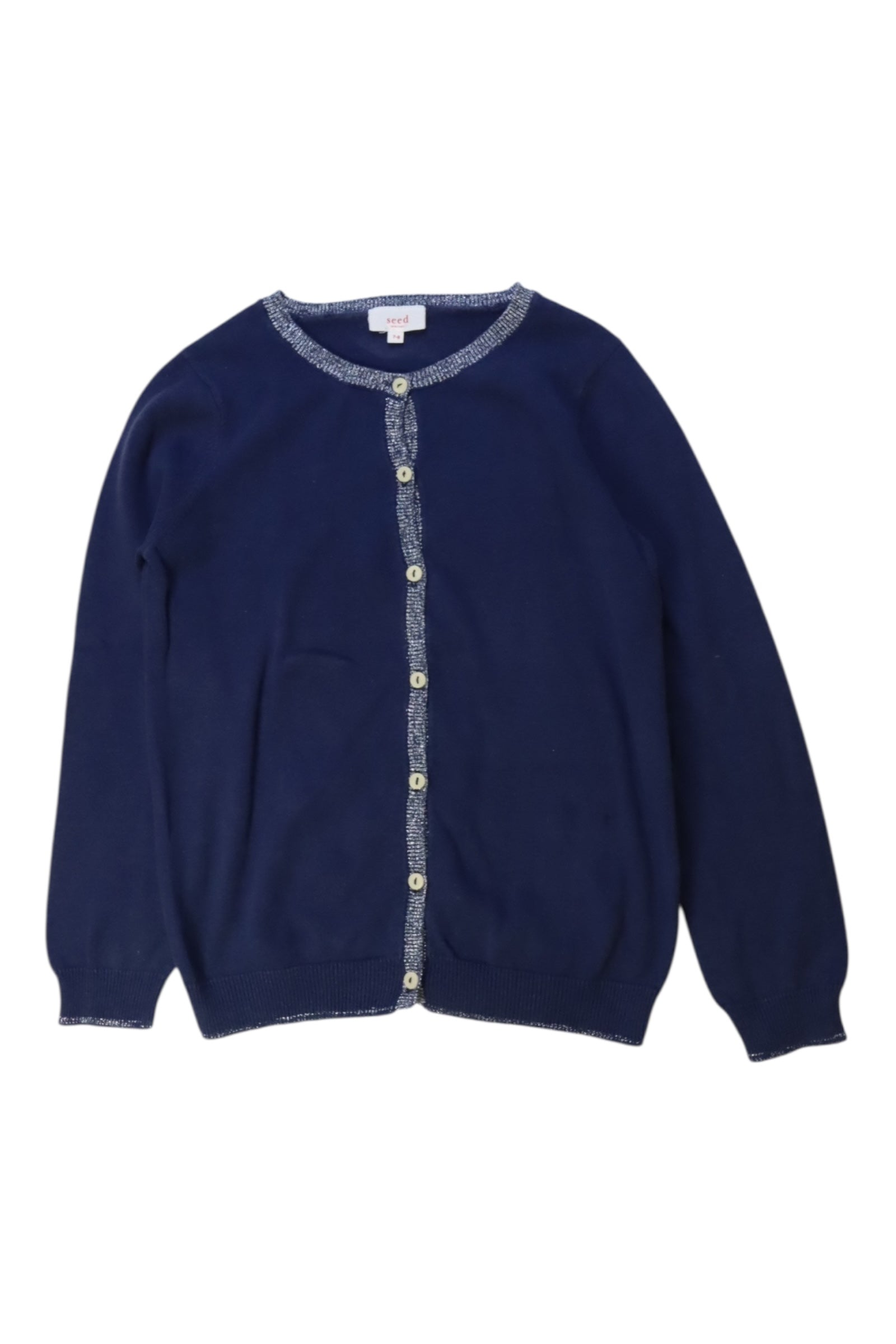 Seed Button Cardigan 7-8Y、mySite、g9winljtr