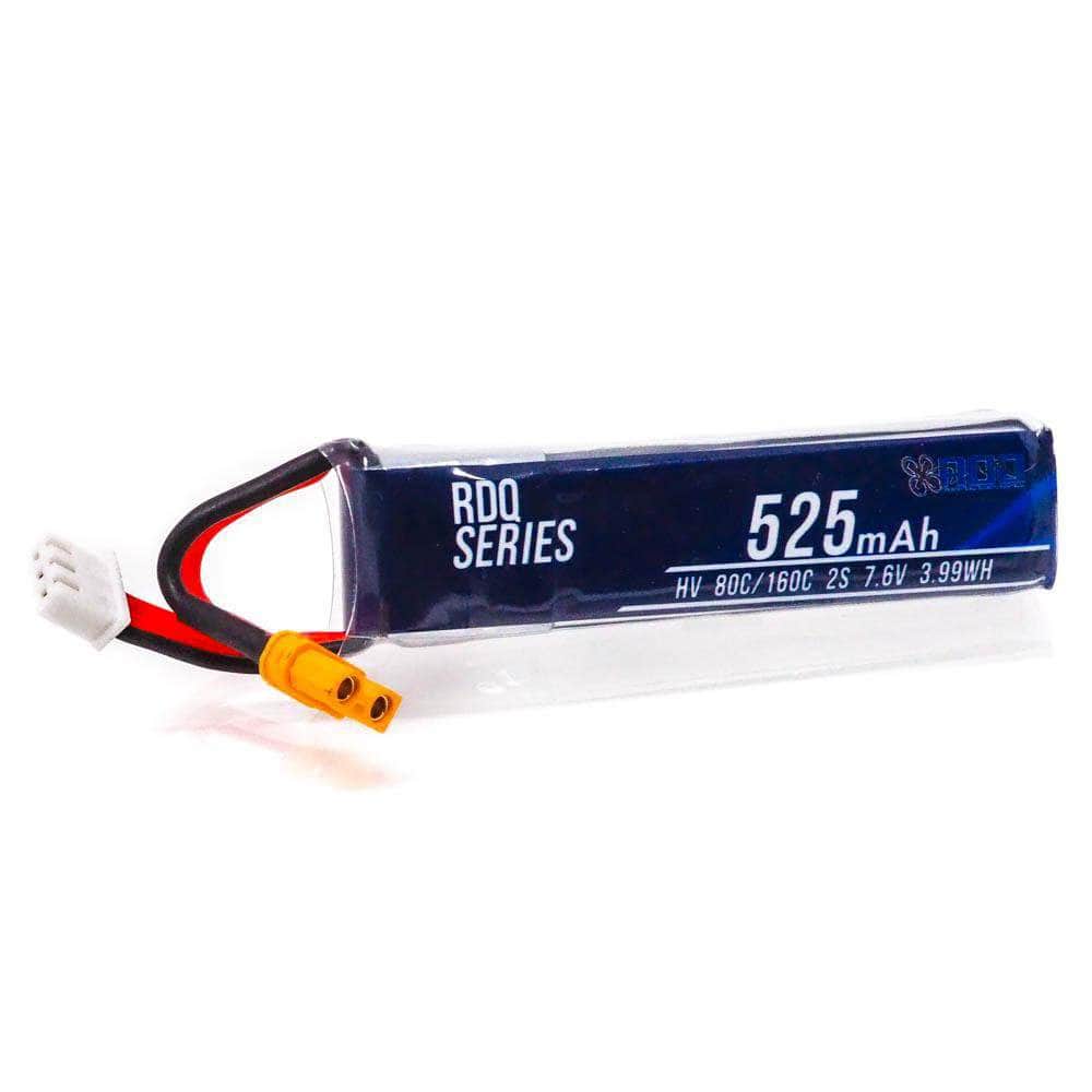  RDQ Series 7.6V 2S 525mAh 80C LiHV Micro Battery - XT30、mySite、merchandisen