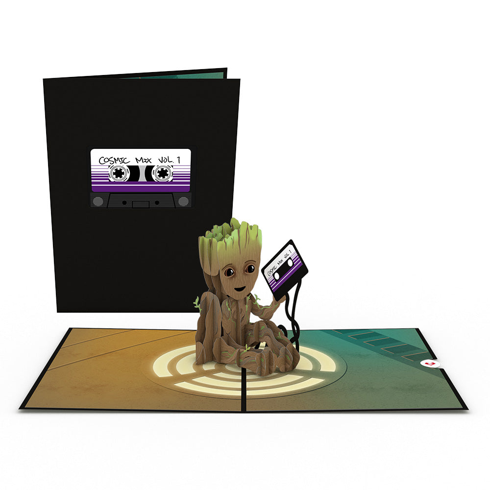 Marvel’s Guardians Of The Galaxy I Am Groot! Pop-Up Card、mySite、solidvoid