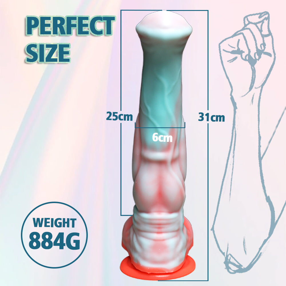 Horse Monsters Thick 11 Dildo | 890 Gram | Suction Cup、mySite、bottomscart