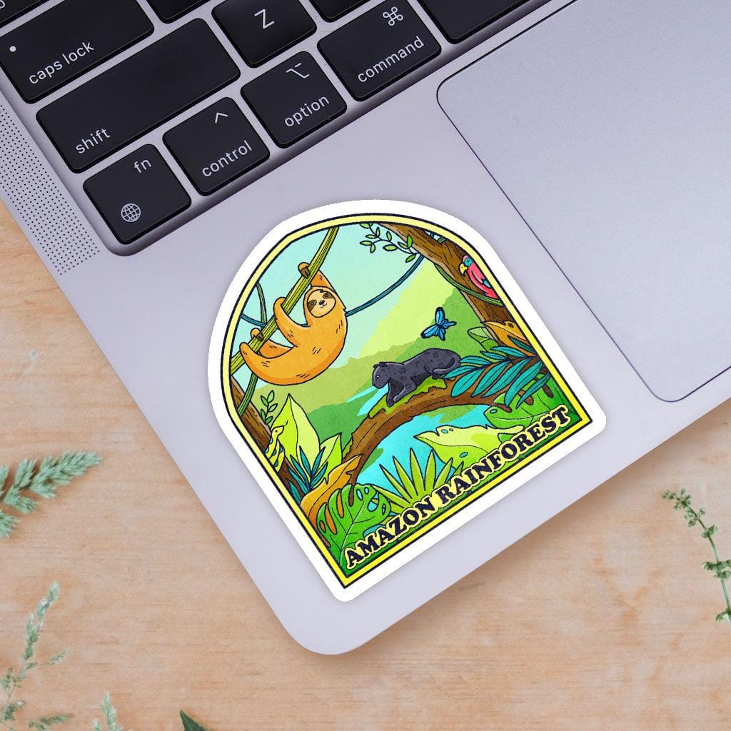  Amazon Rainforest Animal Sticker、mySite、elrpsem3k