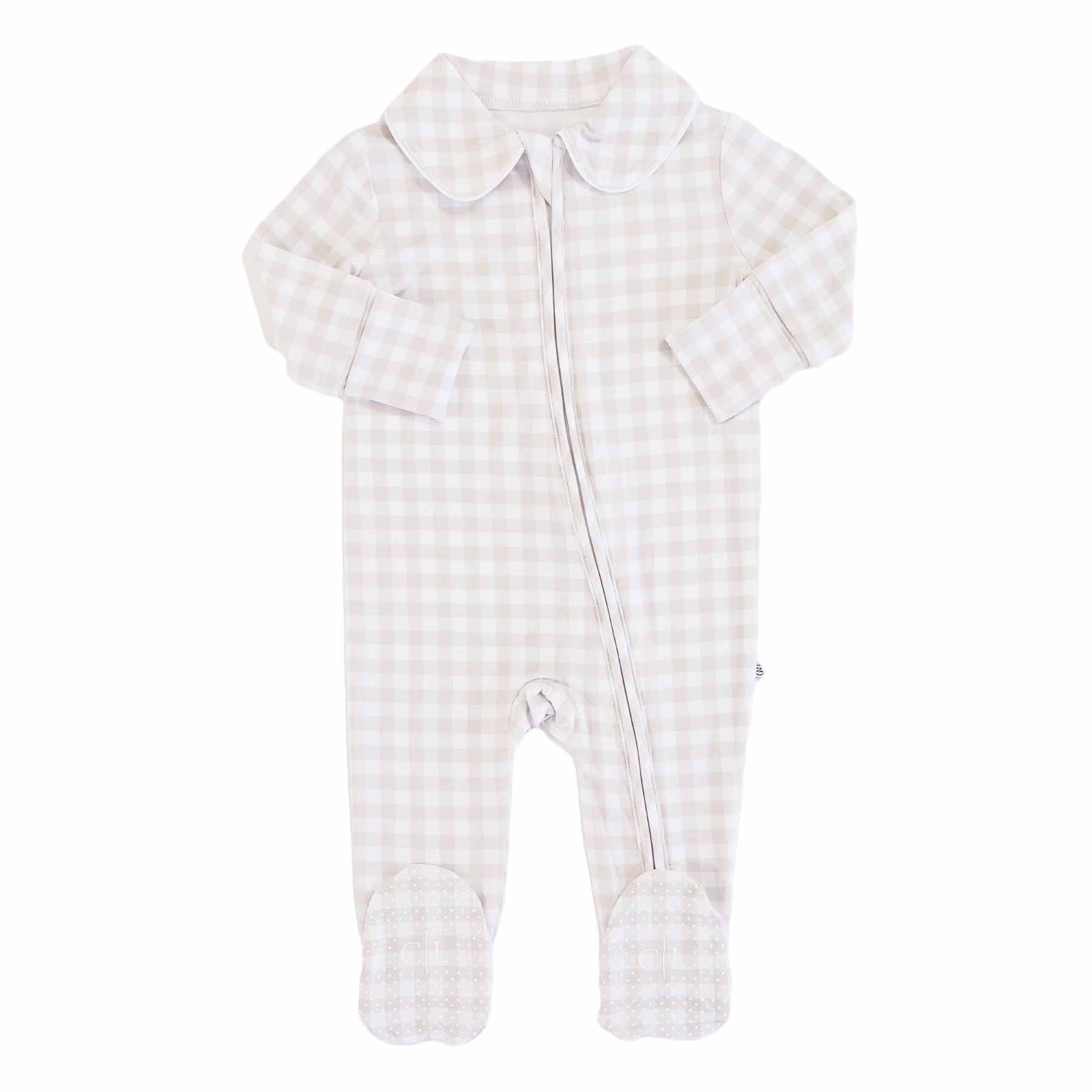  Peter Pan Collar Zipper Footie、mySite、layawaytickets