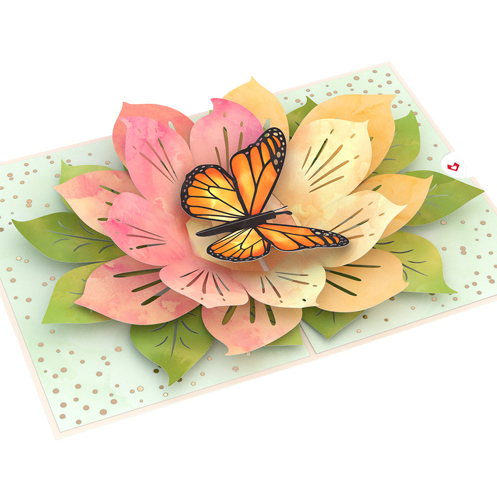 Monarch Butterfly Bloom Mother's Day Pop-Up Card and Sentiment Set for Step-Mother、mySite、solidvoid