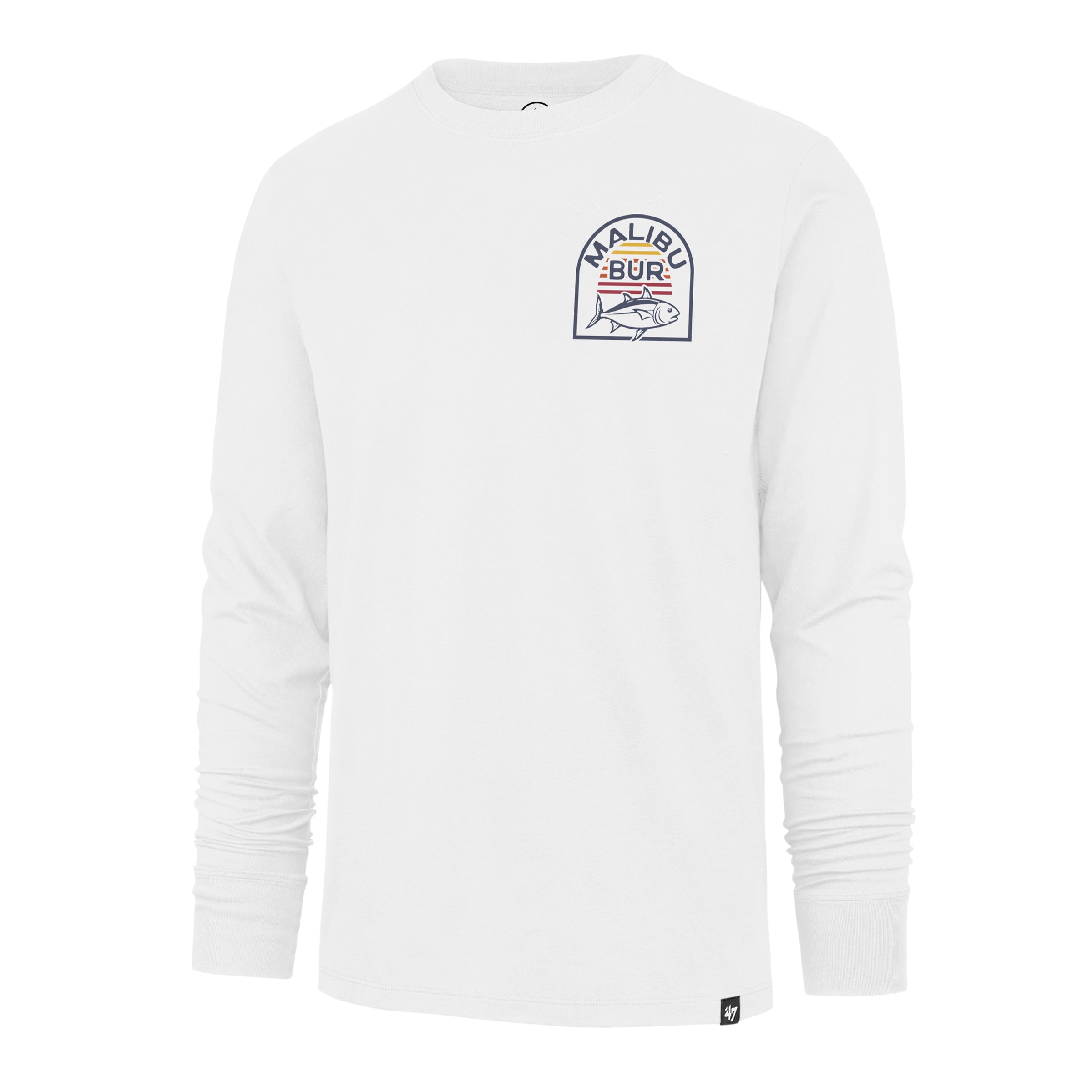 MALIBU DESTINATION BACKER '47 FRANKLIN LONG SLEEVE TEE、mySite、vikingsvslions