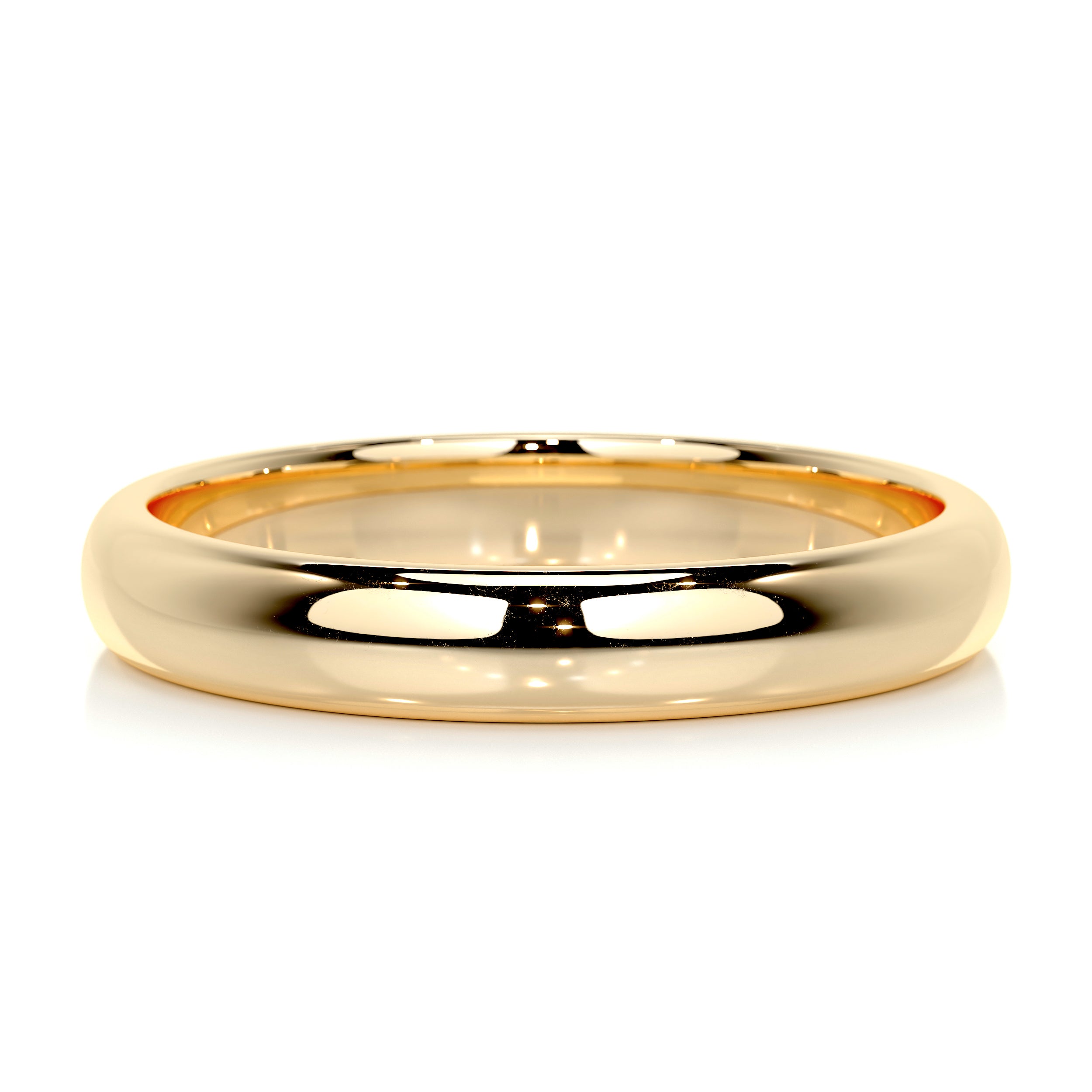 Chris Men's Wedding Band -18K Yellow Gold、mySite、hinf8tx79