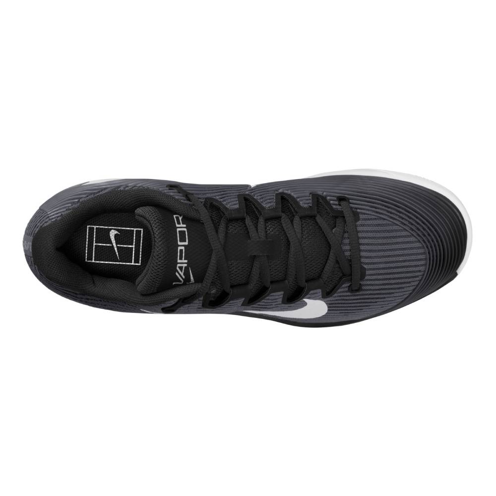 Nike Zoom Vapor 12 Men's Tennis Shoe (Black/White-DK Smoke Grey)