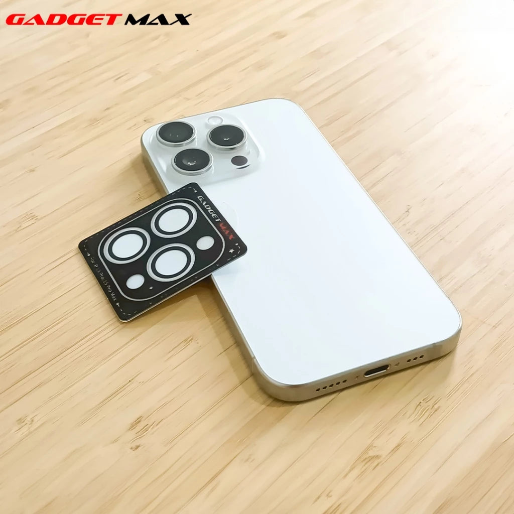 GADGET MAX GLASS PRO METAL FRAME ORIGINAL DESIGN LENS GLASS FOR IPHONE 14 PRO/14 PRO MAX 6.1/6.7、mySite、fannypackpong