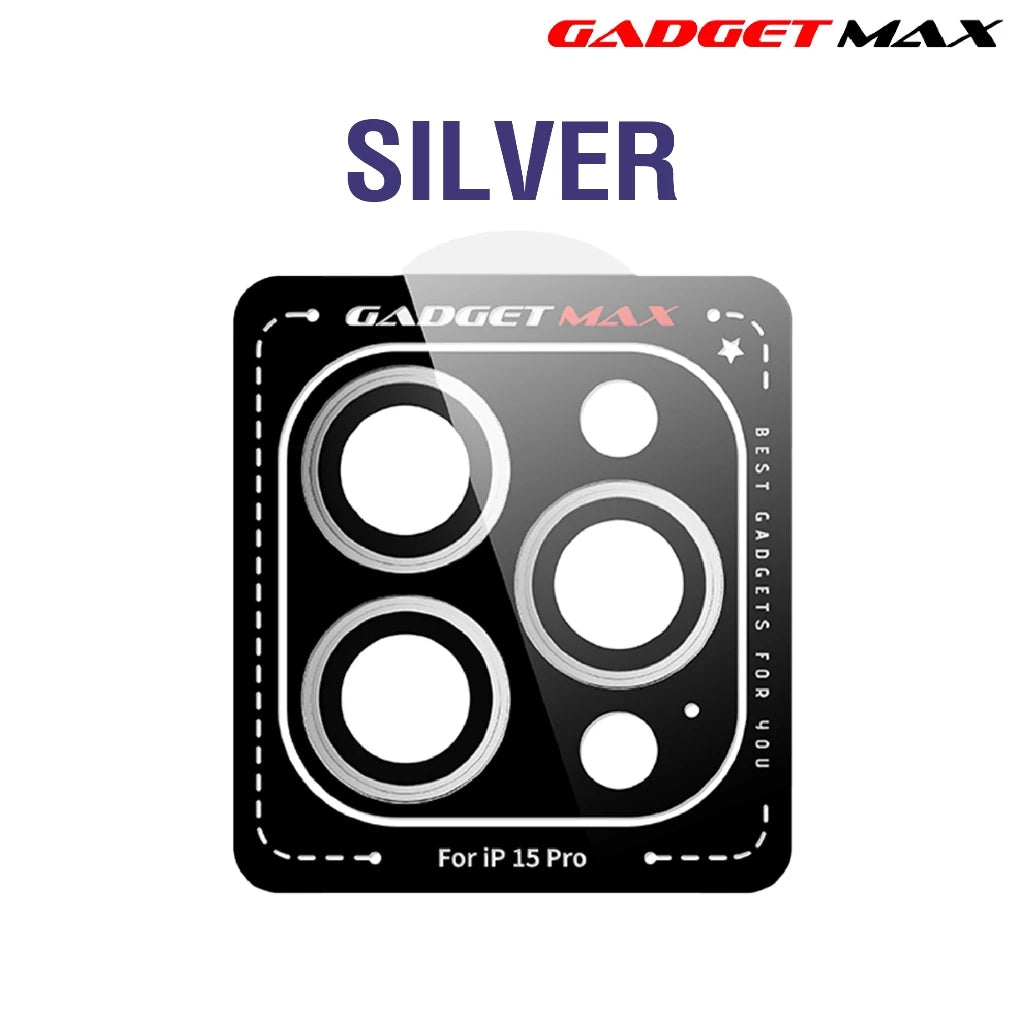 GADGET MAX---GLASS PRO LENS PROTECTOR (ORIGINAL / METAL FRAME ) IPHONE 15 PRO 6.1 / IPHONE 15 PRO MAX 6.7、mySite、fannypackpong