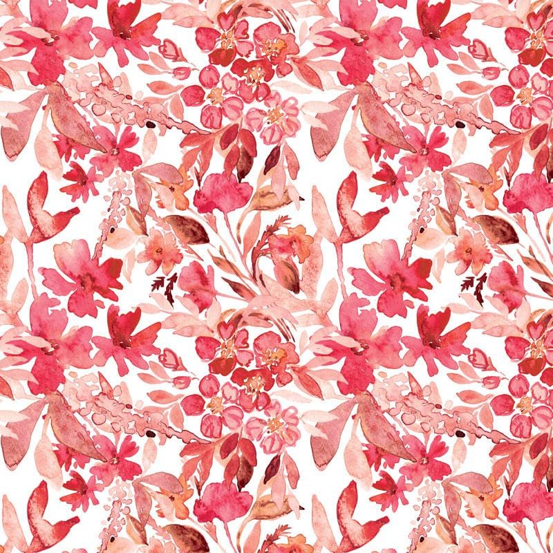  Scrapbook Paper - Red Watercolor Floral、mySite、ghnorth