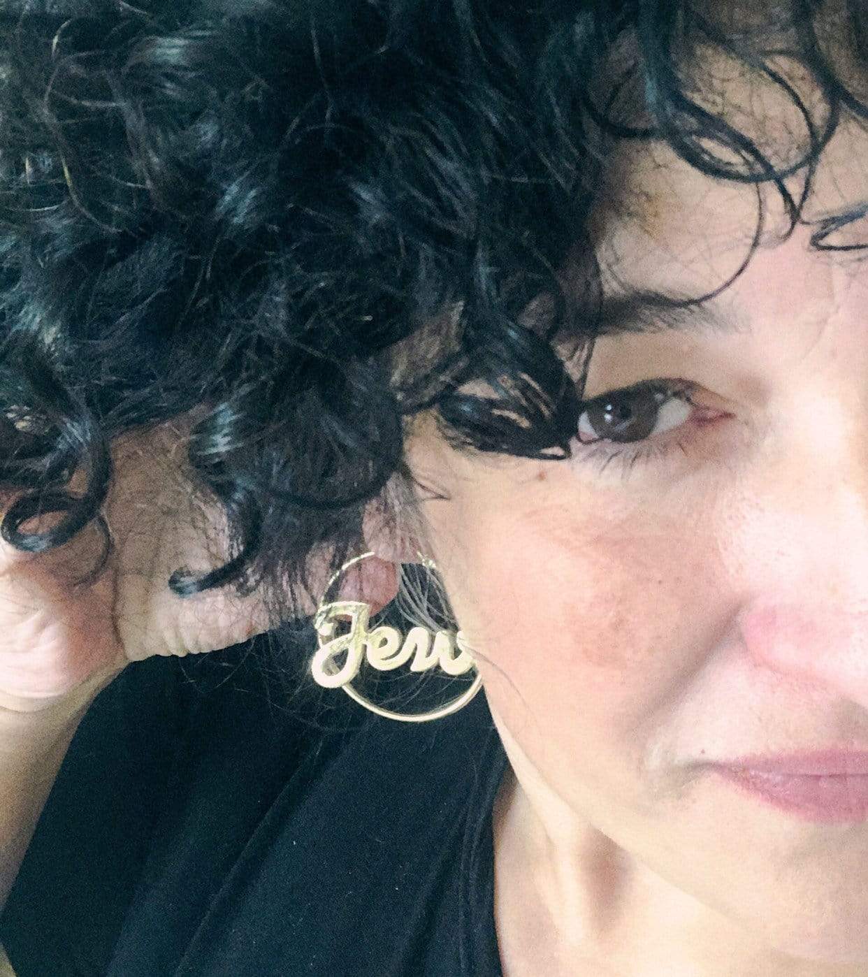 Jewess Hoop Earrings - 14k Gold、mySite、topwebapps