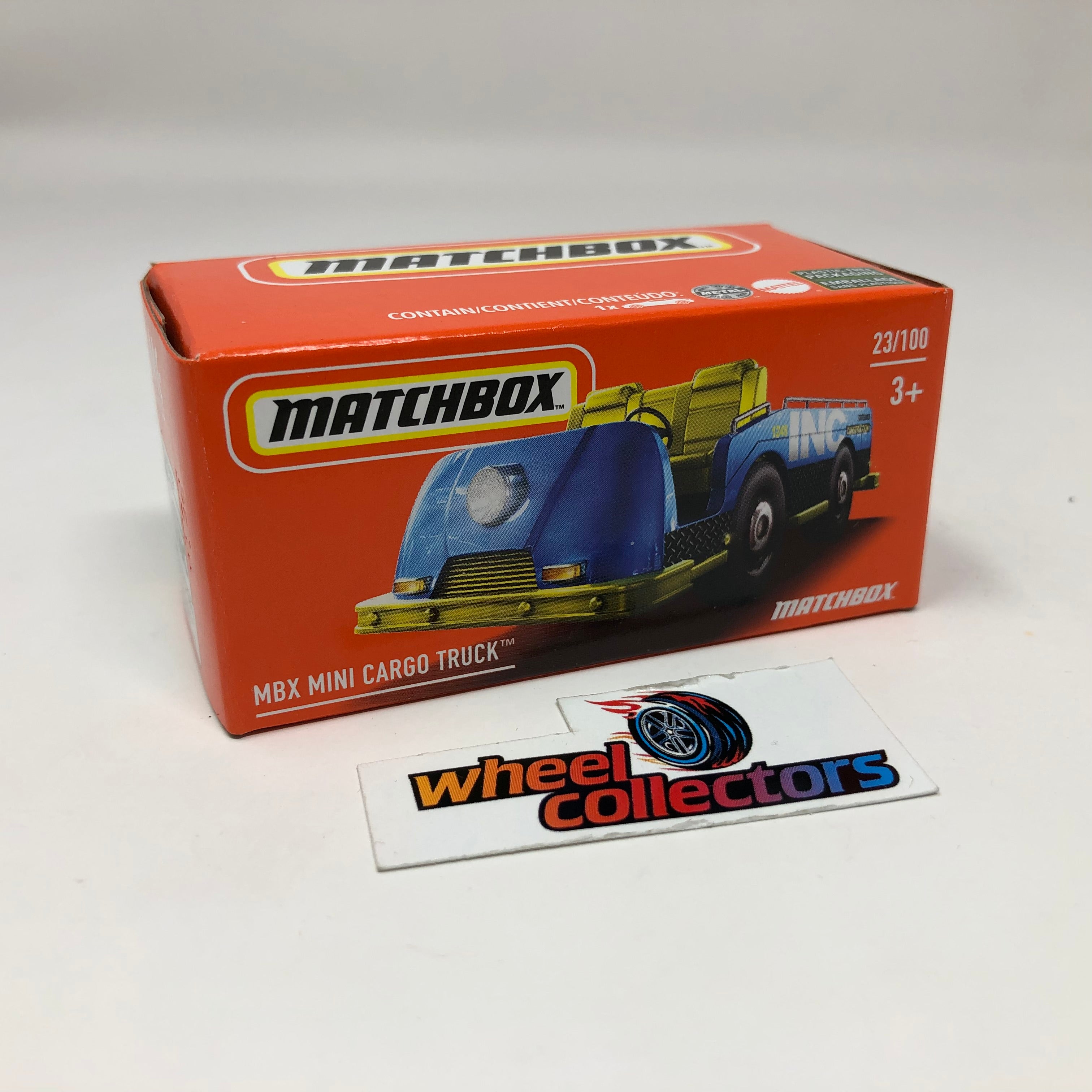 Mini Cargo Truck * POWER GRABS 2022 Matchbox Case B Release、mySite、hgirdovlk