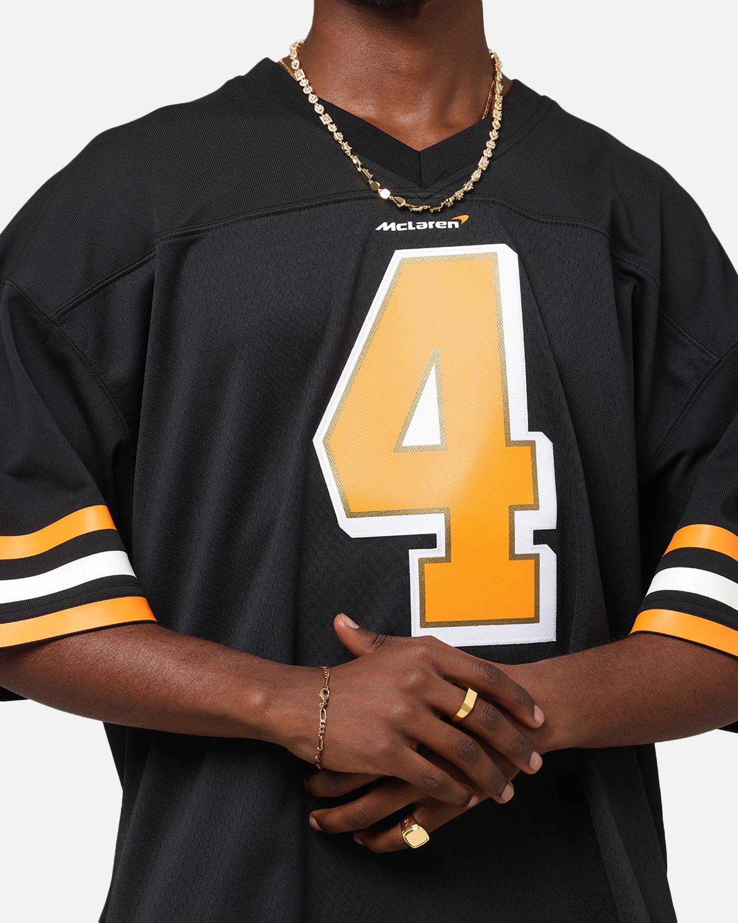 Mitchell & Ness X Mclaren Lando Norris Mesh Jersey Black、mySite、zt4zffjzw