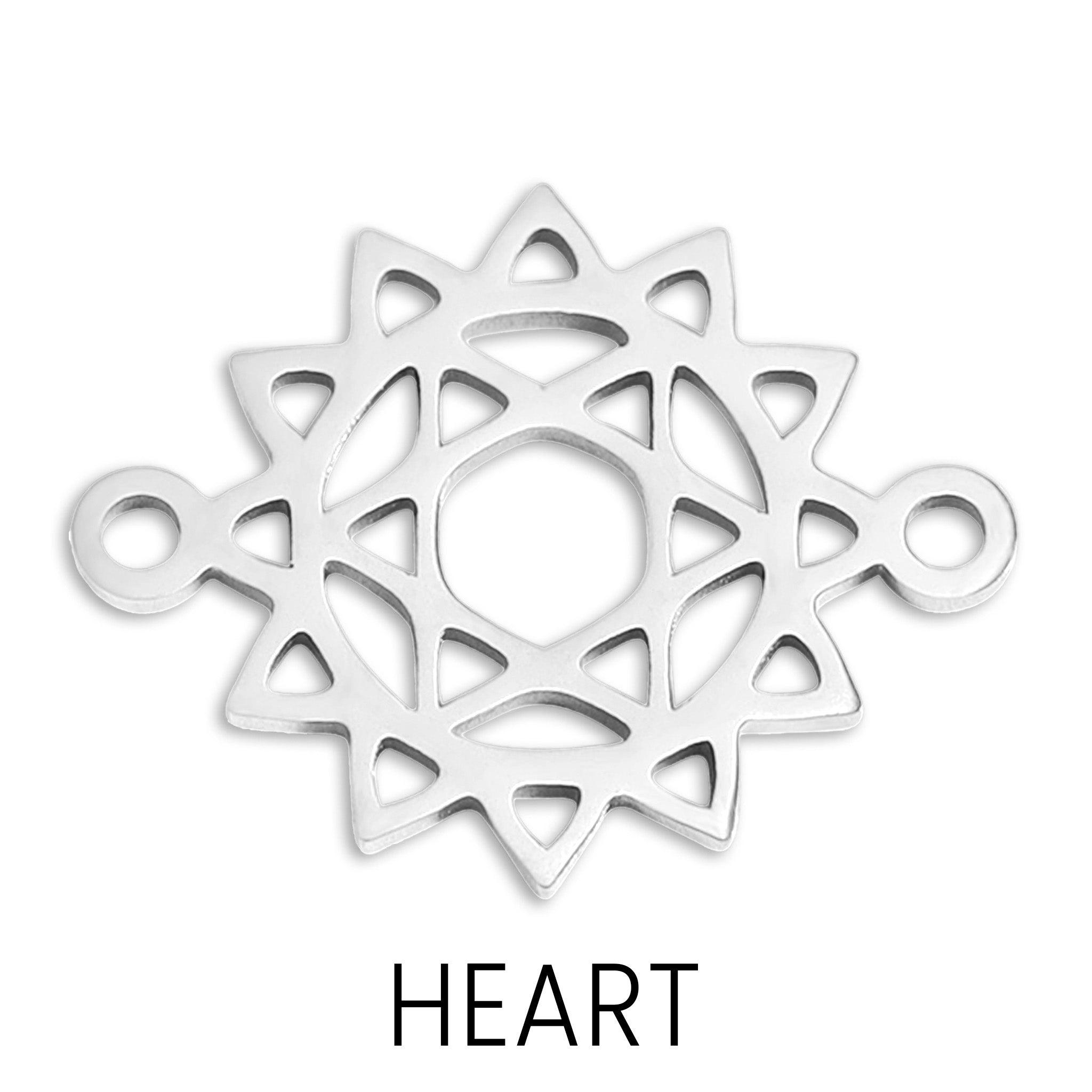 18K Gold Stainless Steel Chakra Connector Charm / PDL0177、mySite、dreamappss