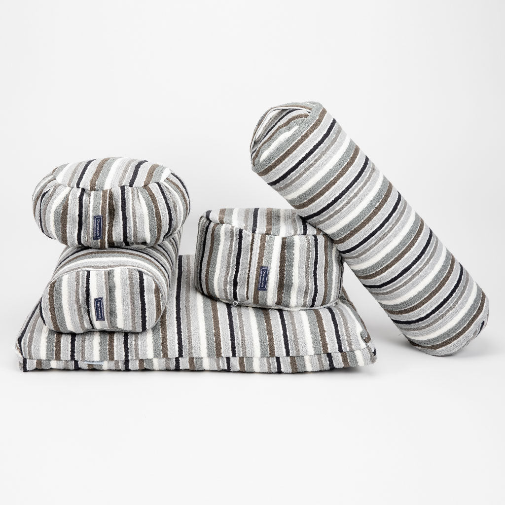 Textured Stripe Zabuton - COVER ONLY、mySite、topwebapps