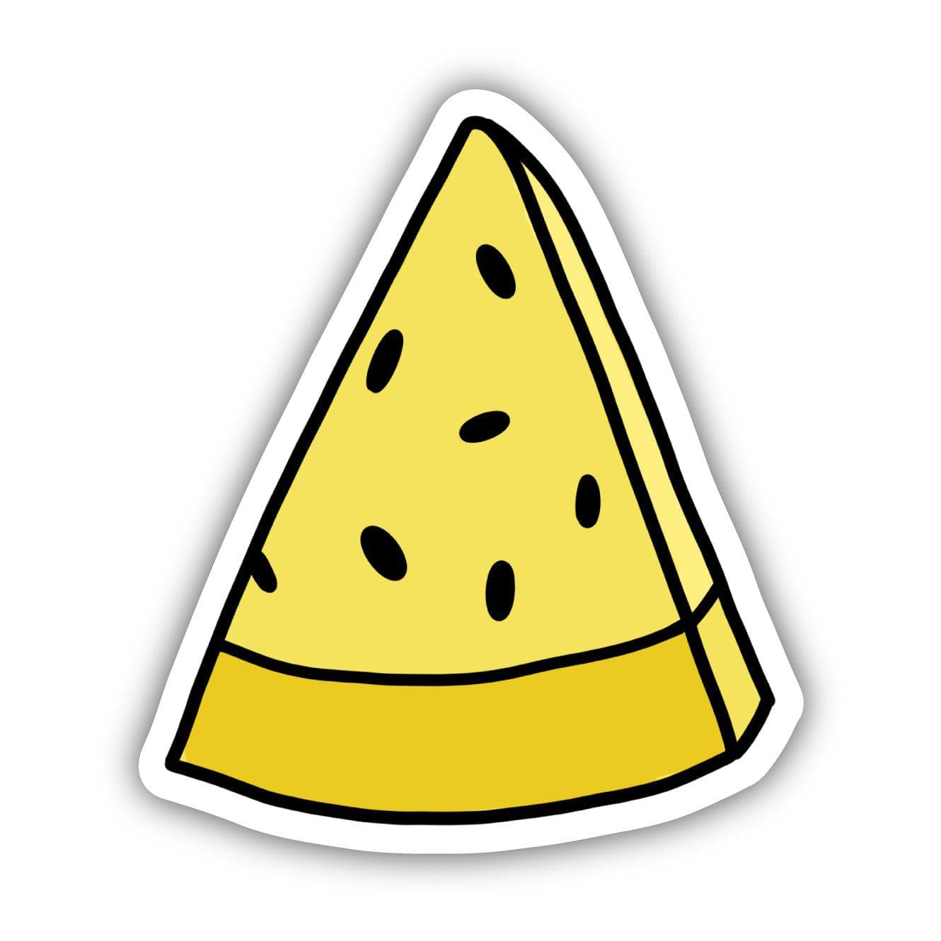  Yellow Watermelon Aesthetic Sticker、mySite、elrpsem3k