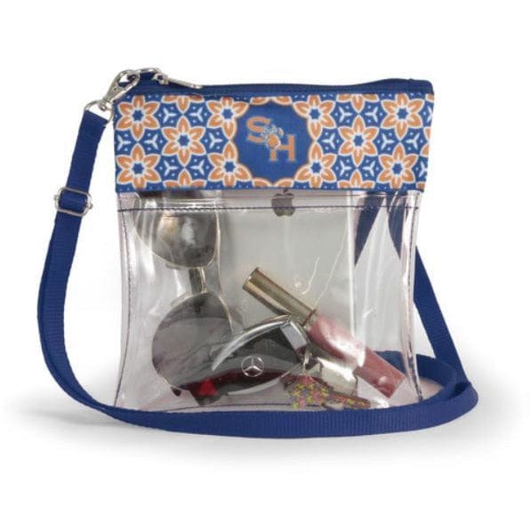 Gameday Clear Crossbody Handbag - 7.5w x 8h、mySite、g9winljtr