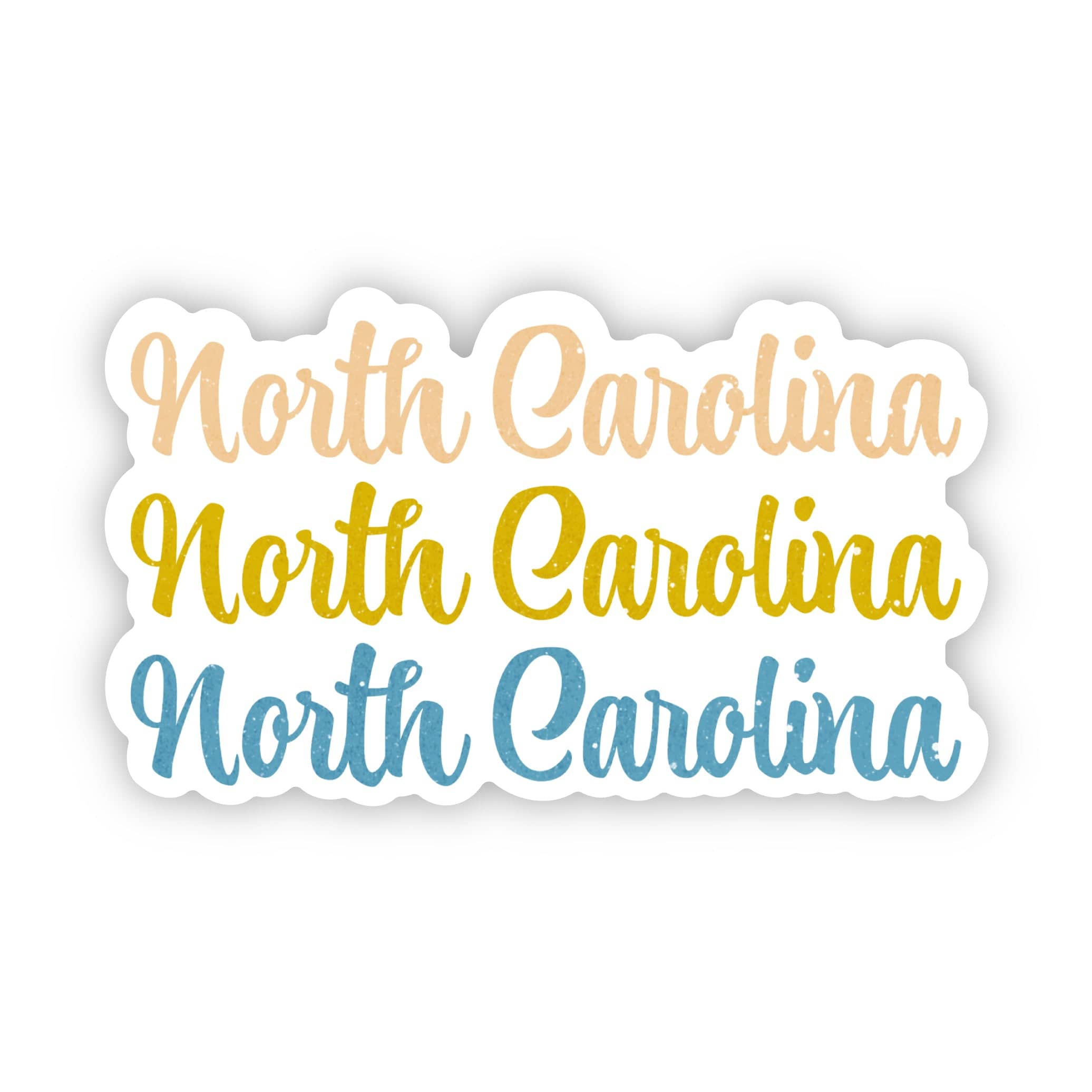  North Carolina Text Sticker、mySite、ghnorth