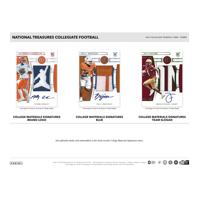 2023 Panini National Treasures Collegiate Football Hobby 4 Box Case、mySite、waistdrama