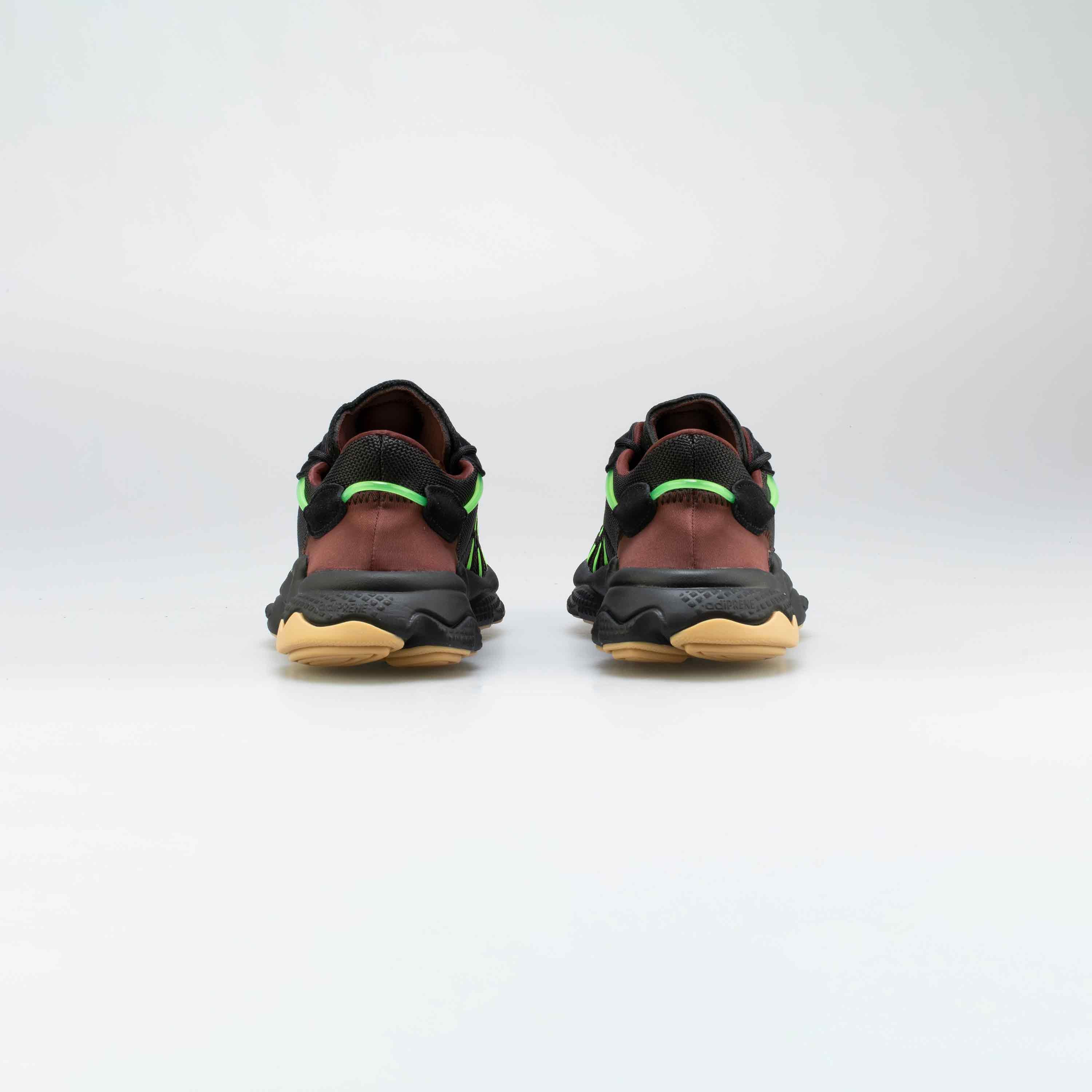 adidas Originals X Pusha T Ozweego Mens Running Shoe - Black/Green/Gum、mySite、dreamappss