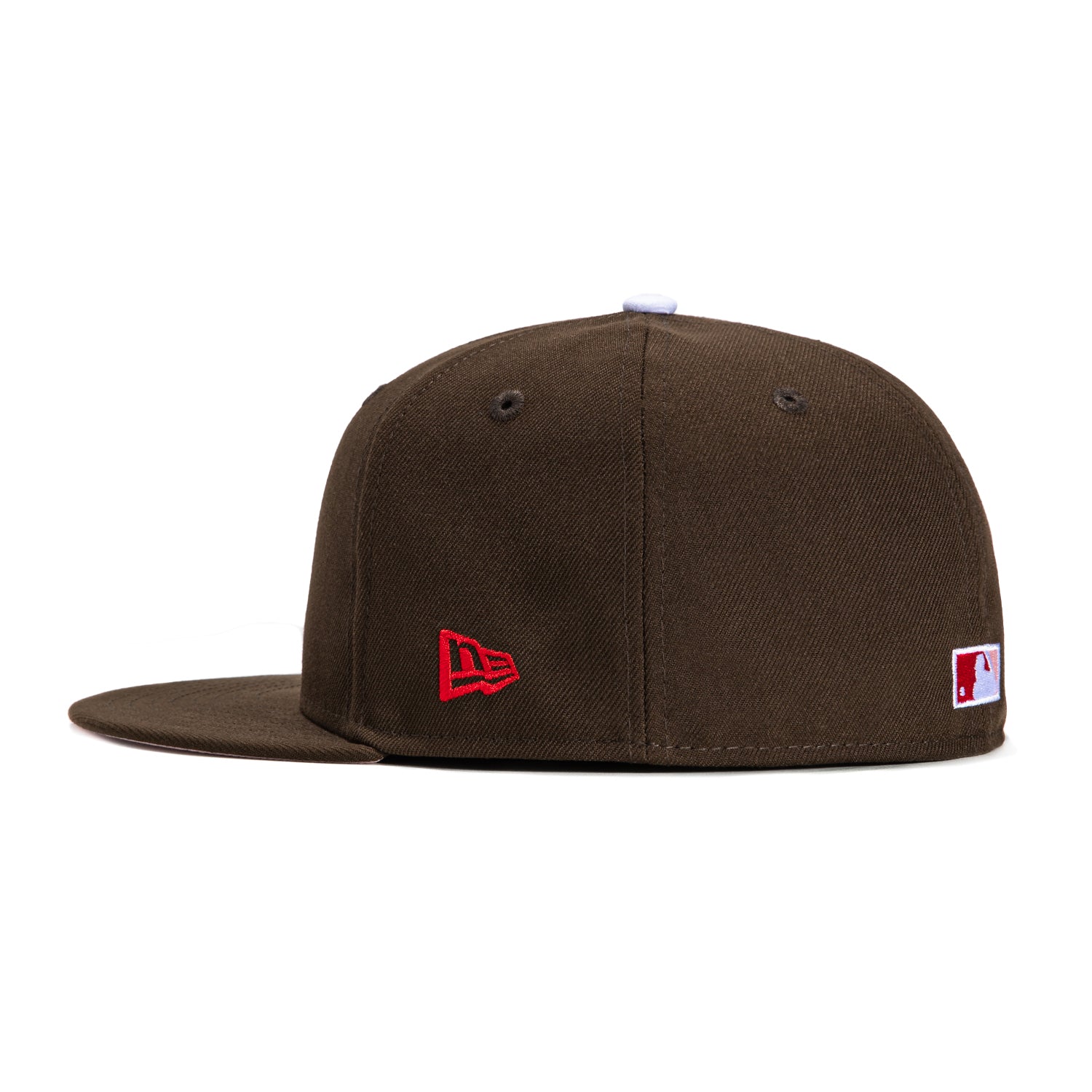 New Era 59Fifty Los Angeles Dodgers 100th Anniversary Patch Upside Down Hat - Brown、mySite、vikingsvslions