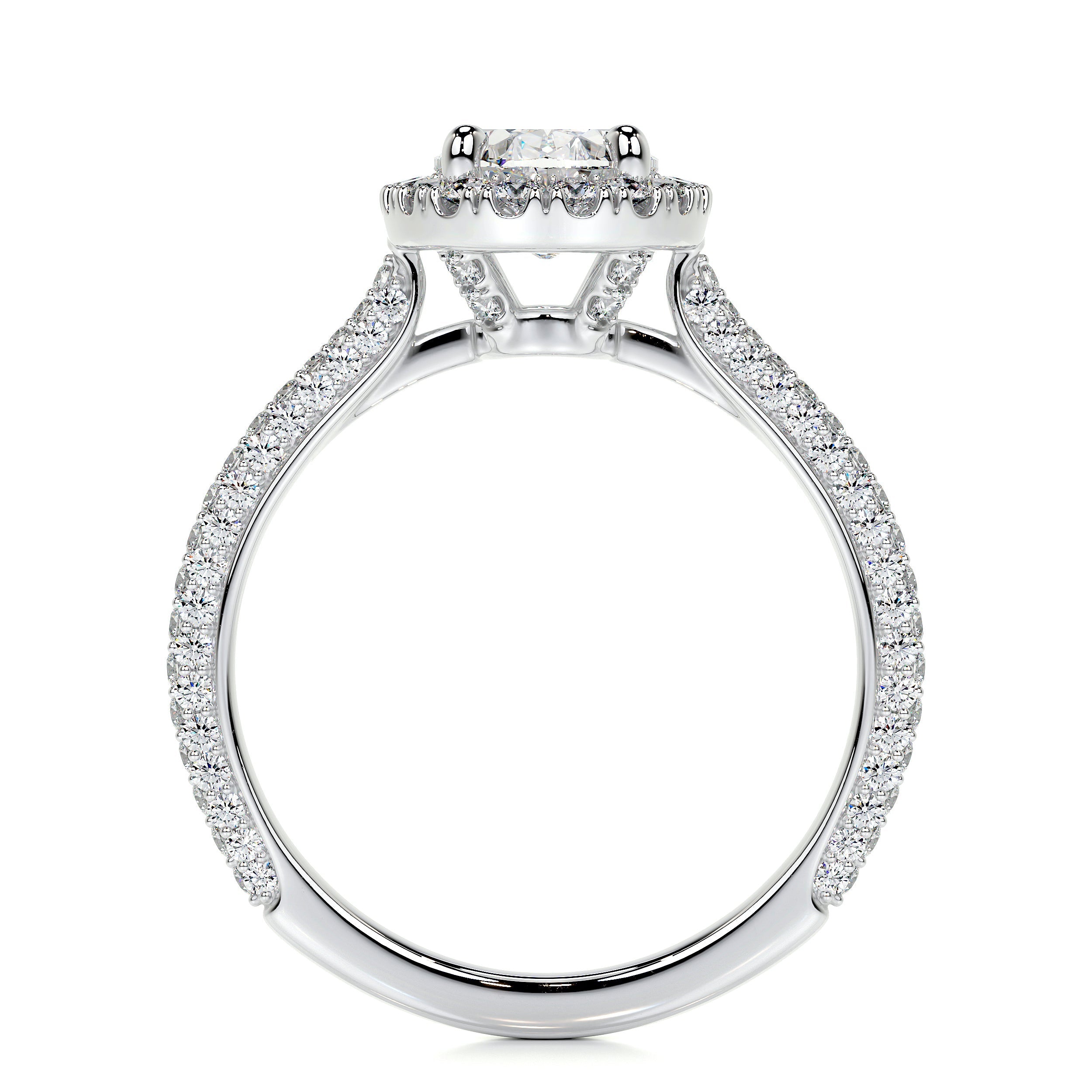 Kinley Lab Grown Diamond Ring -14K White Gold、mySite、hinf8tx79