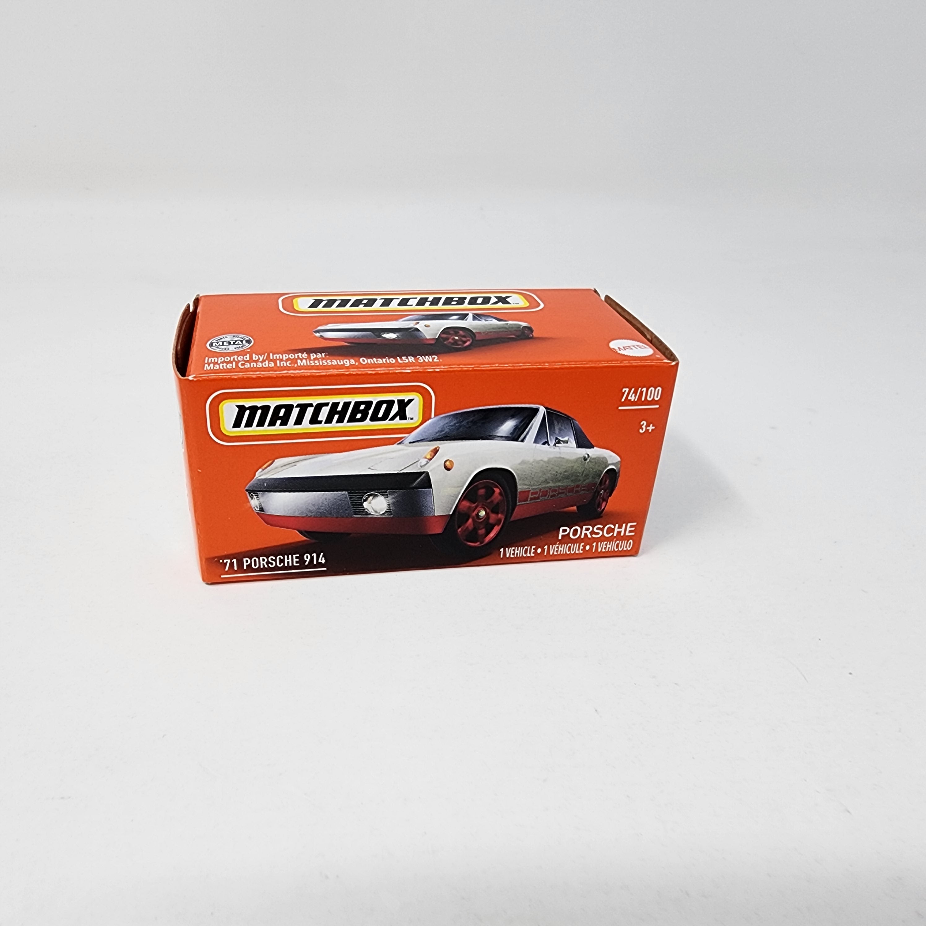 '71 Porsche 914 #74 * White * Matchbox Power Grabs、mySite、hgirdovlk