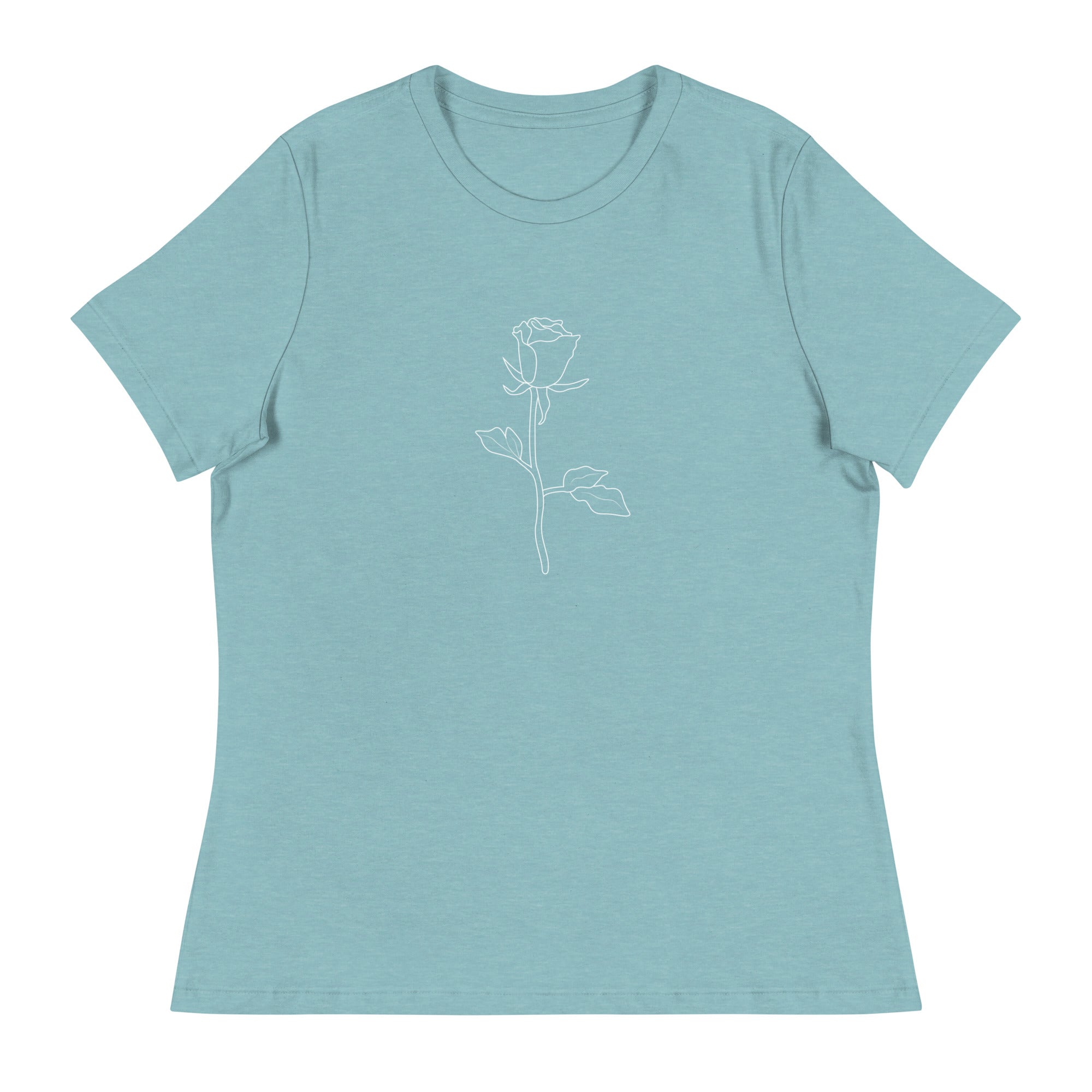Rose Women's Relaxed T-Shirt、mySite、camillekostekn